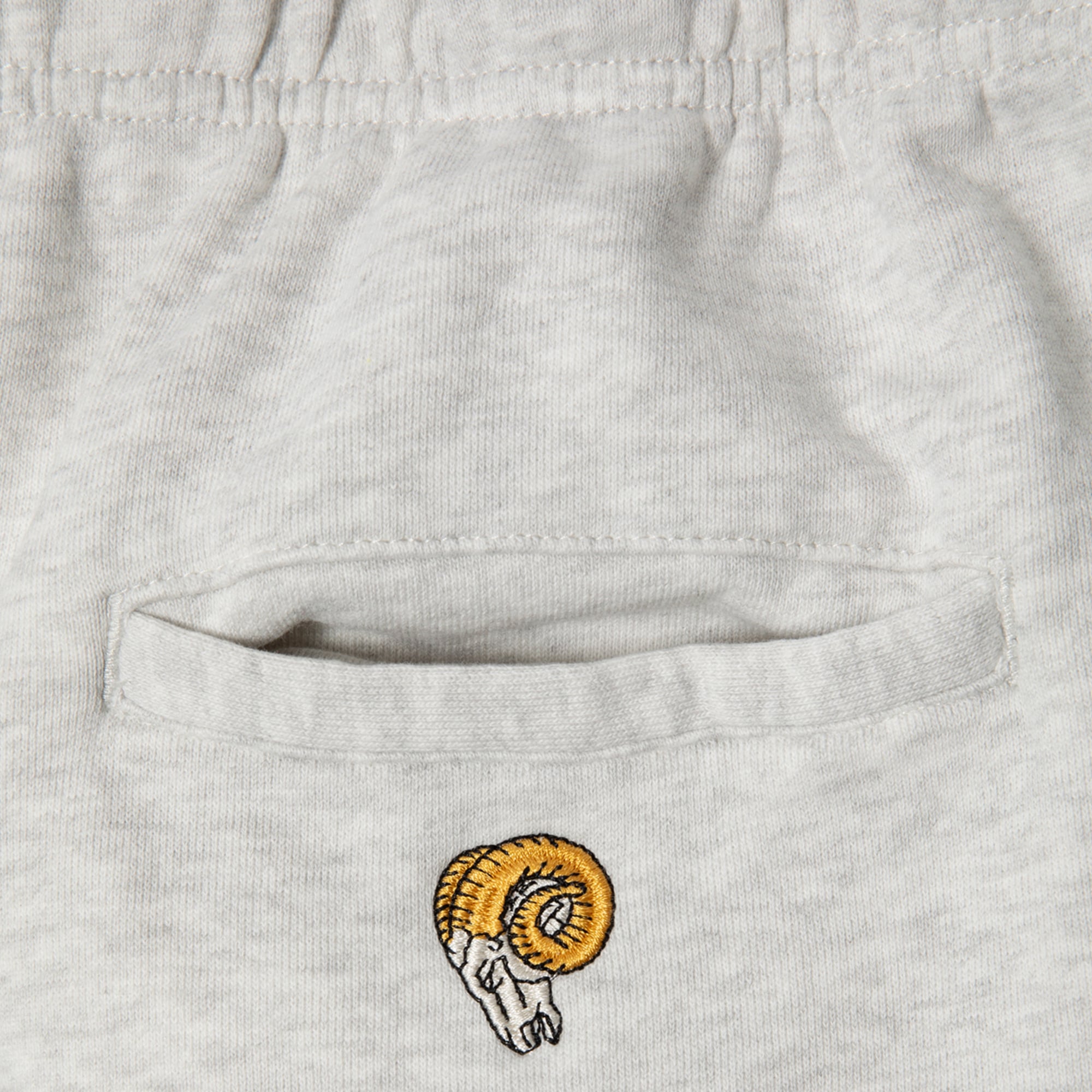 Unisex Elwood Clothing Heather Gray Los Angeles Rams Sweatpants