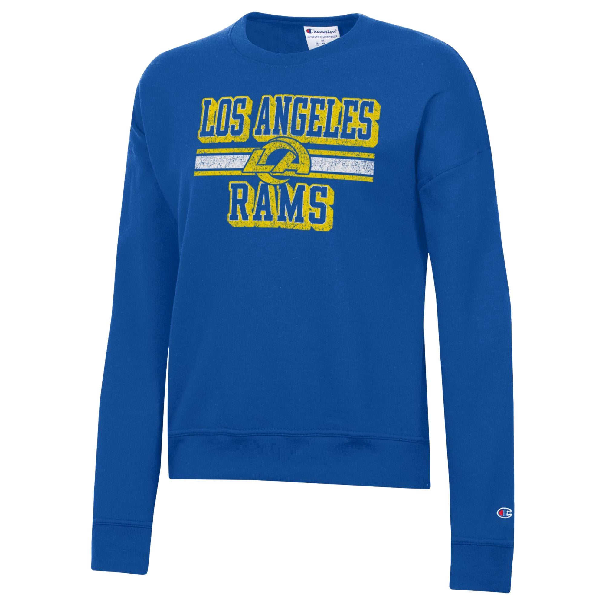 Sweat-shirt polaire Powerblend Champion Royal Los Angeles Rams pour femme