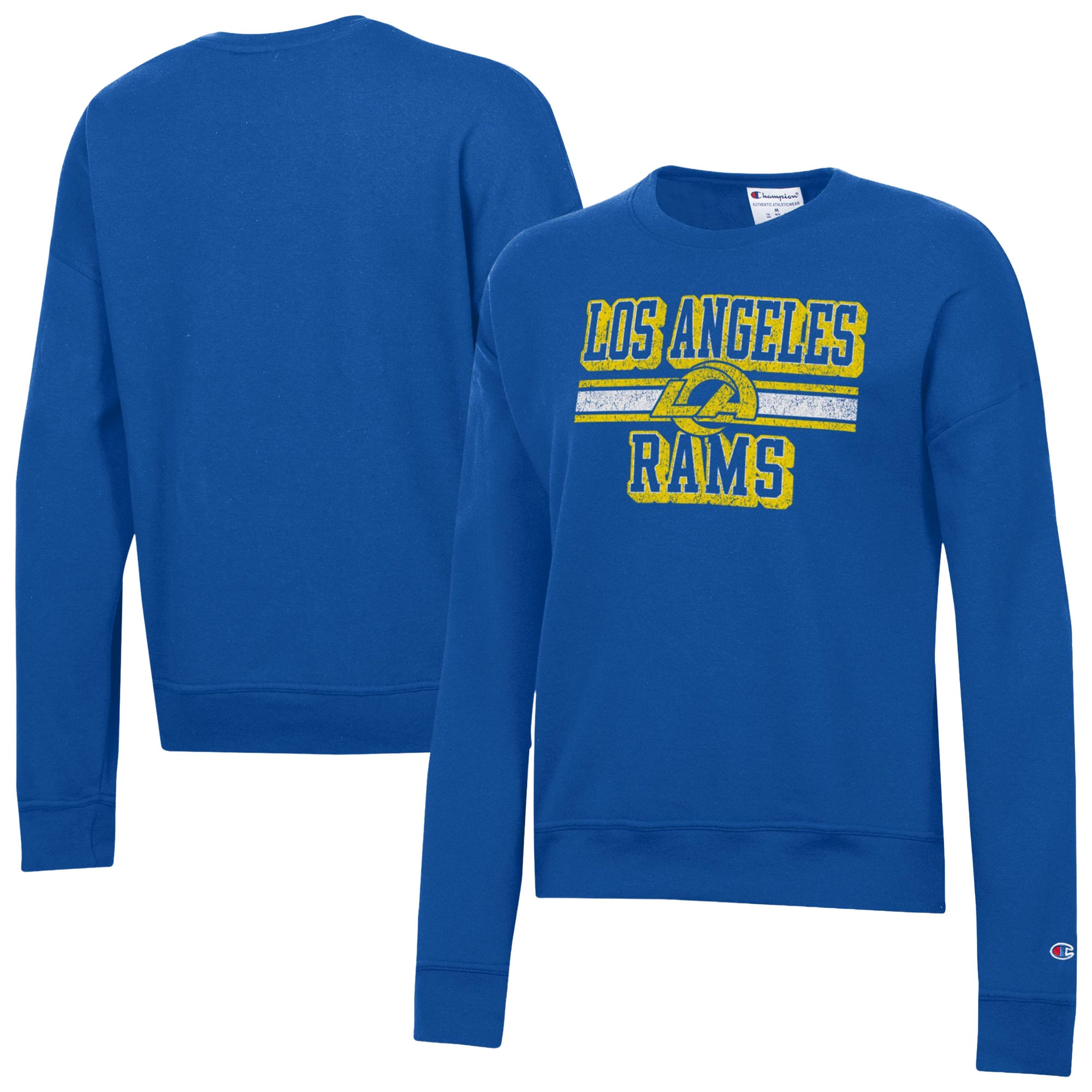 Sweat-shirt polaire Powerblend Champion Royal Los Angeles Rams pour femme
