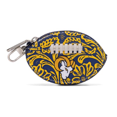 Los Angeles Rams Montana West Women's Football Bag Charm