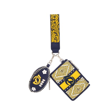 Los Angeles Rams Montana West Women's Wallet & Football Charm Wristlet