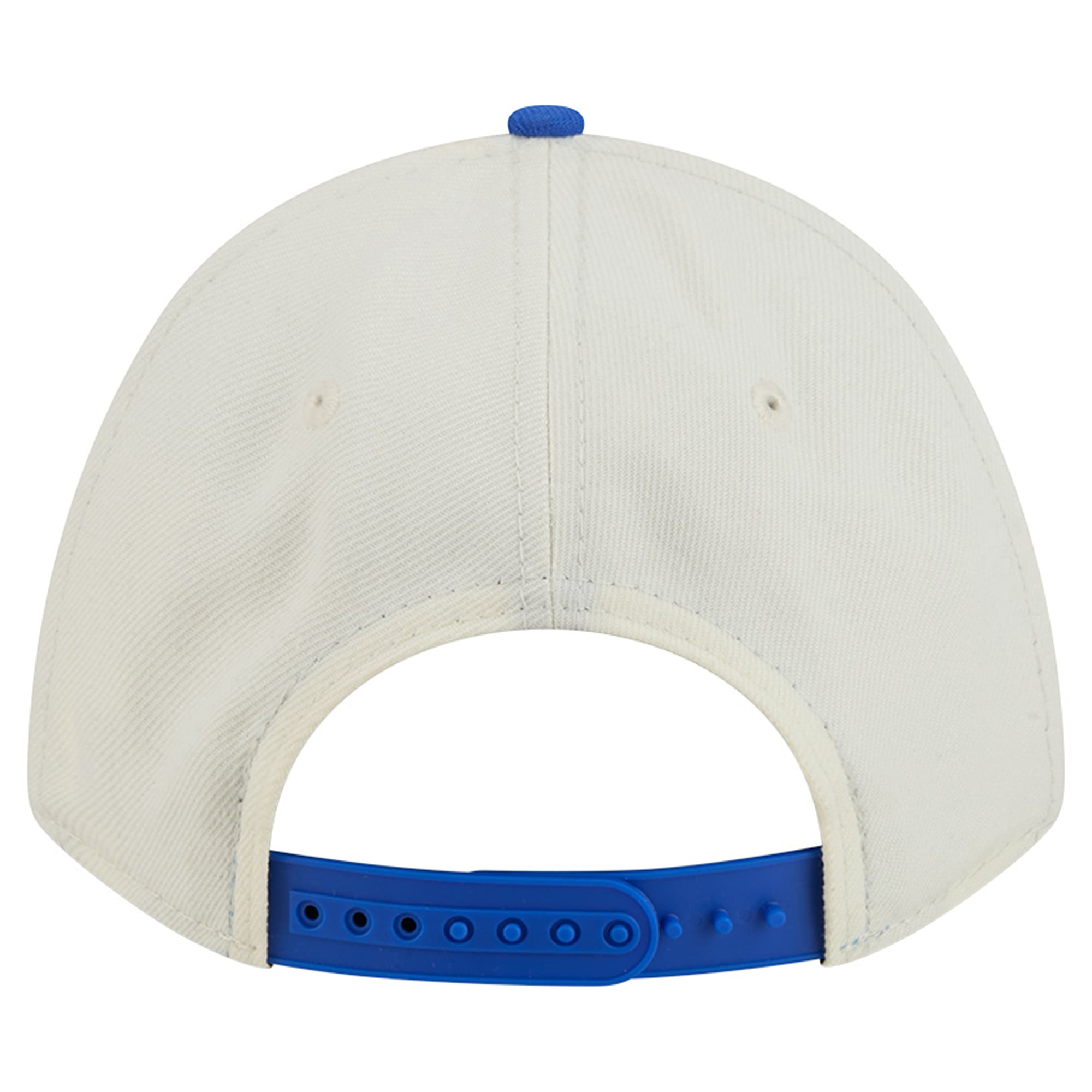 Women's New Era Cream/Royal Los Angeles Rams Tonal A-Frame 9FORTY Adjustable Hat