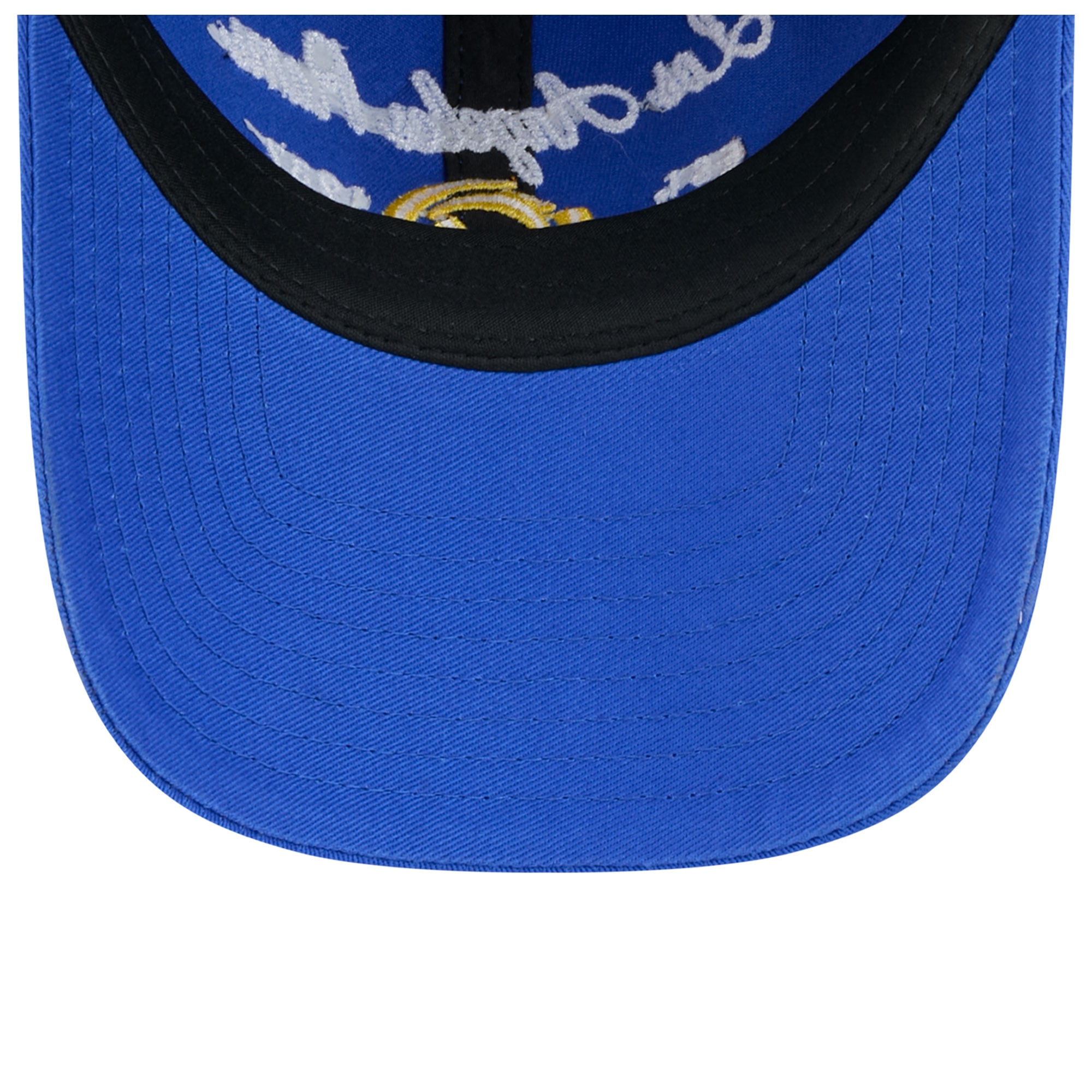 Women's New Era Royal Los Angeles Rams Script Casual Classic Adjustable Hat