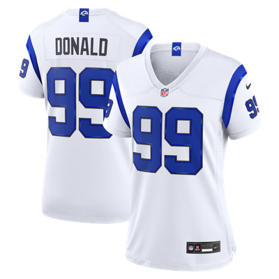 Aaron Donald Los Angeles Rams Nike Women's Alternate Game Jersey - White