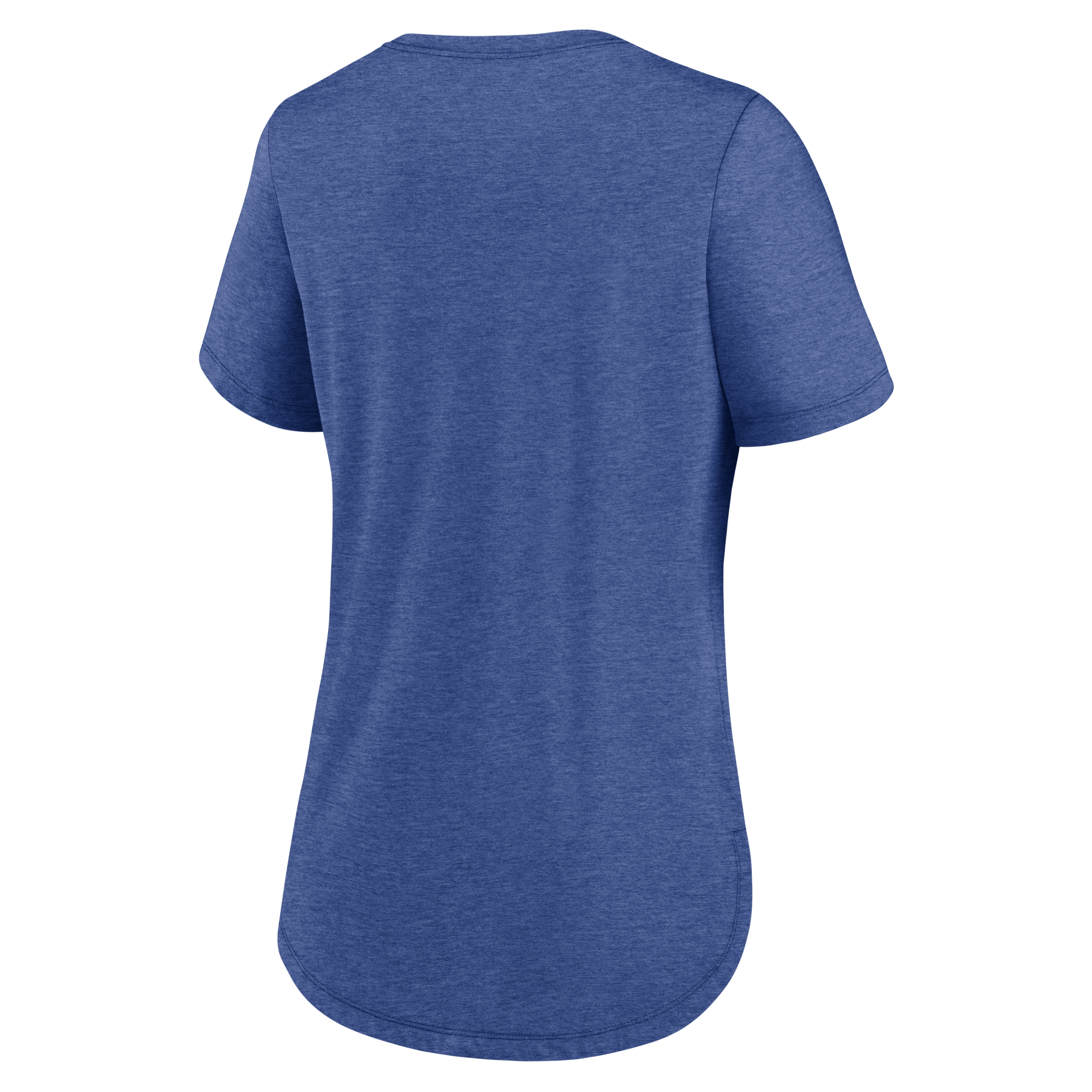 Women's Nike Heather Royal Los Angeles Rams Strong Safety Tri-Blend T-Shirt
