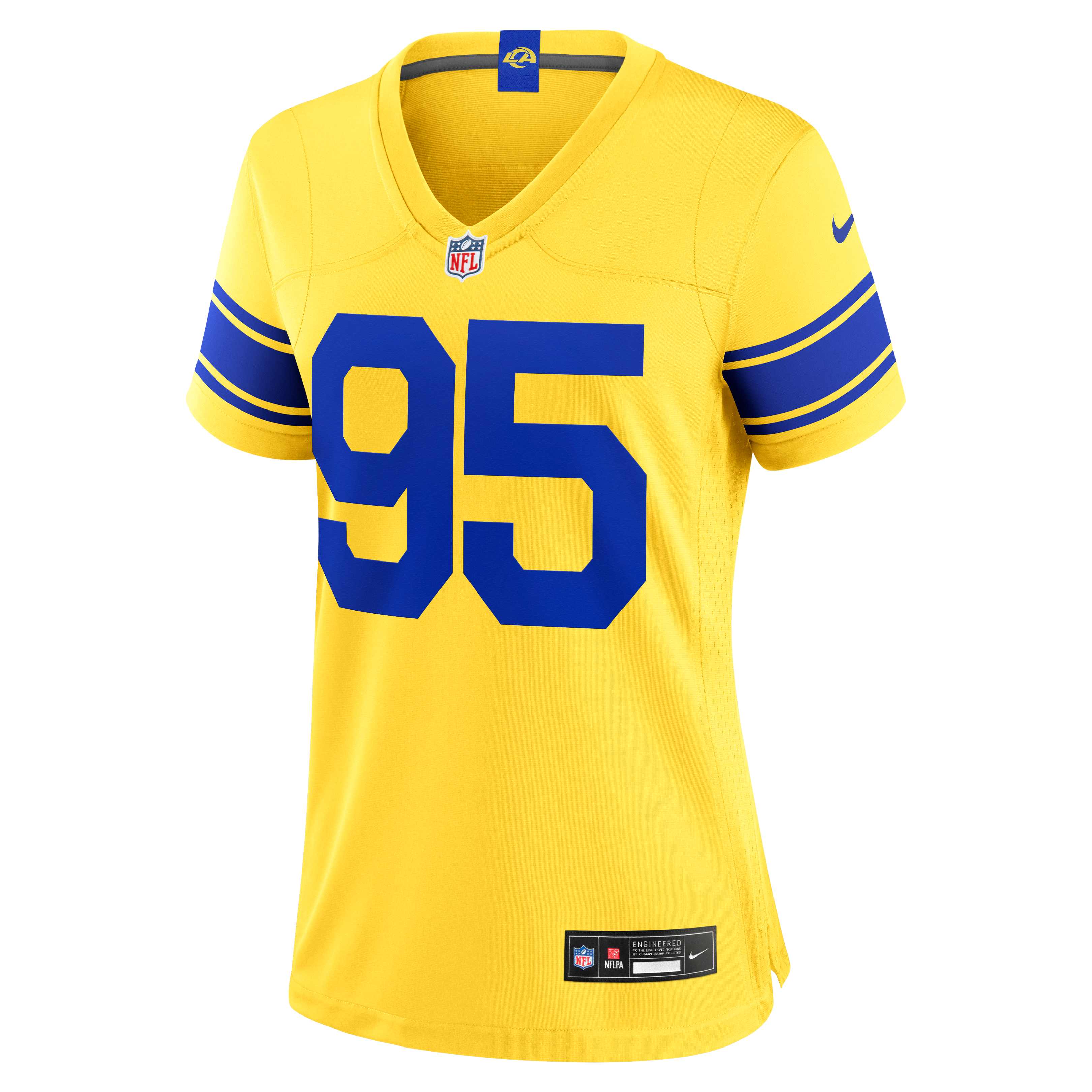 Women's Nike Myles Garrett White Los Angeles Rams Game Jersey