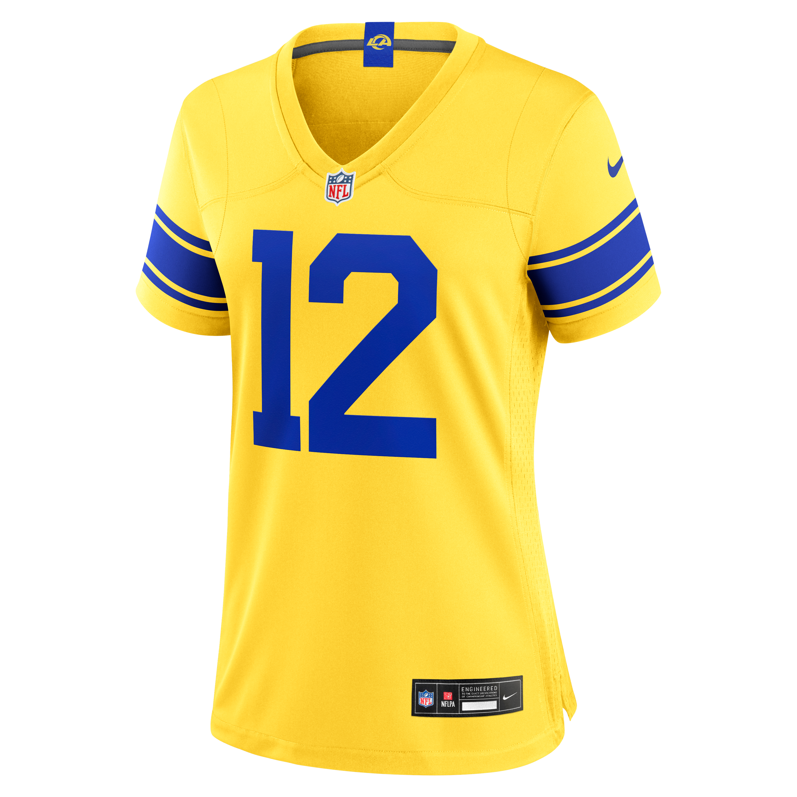 Maillot de match Nike Puka Nacua Royal Los Angeles Rams pour femmes