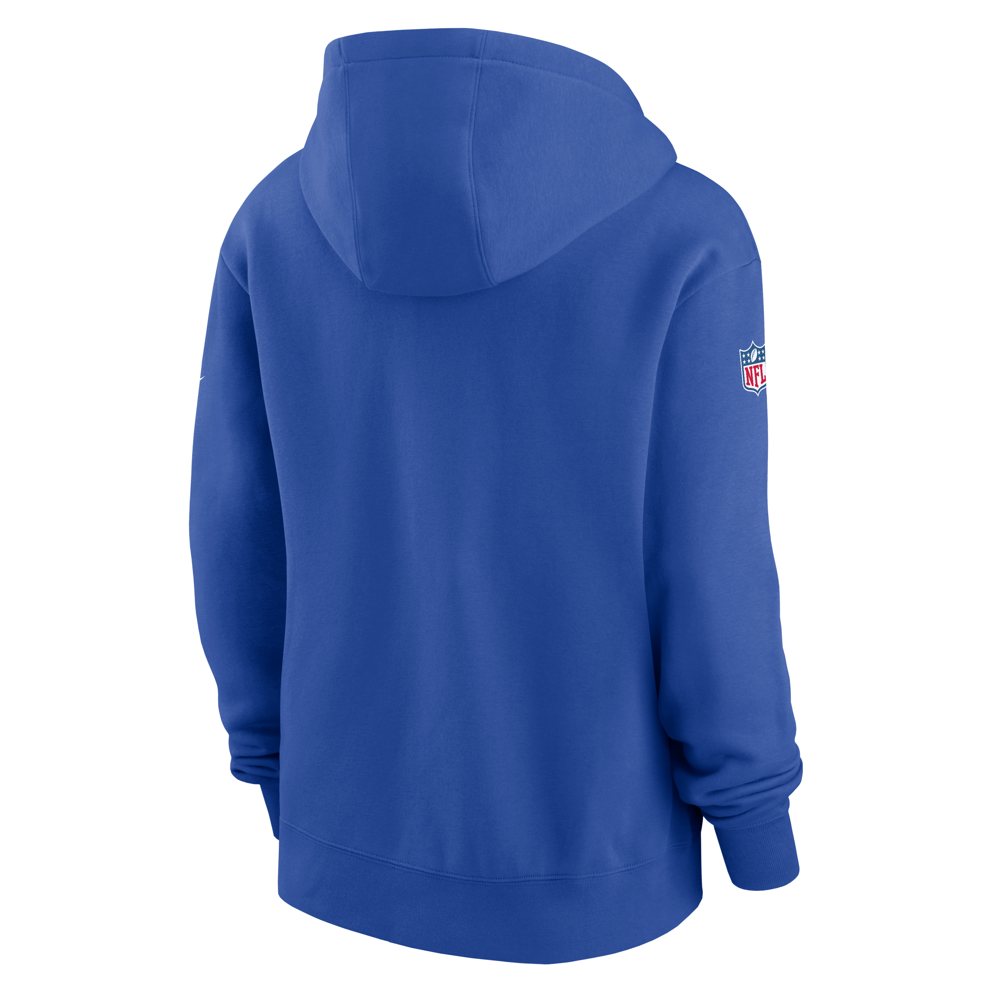 Women's Nike Royal Los Angeles Rams Club Fleece Hoodie