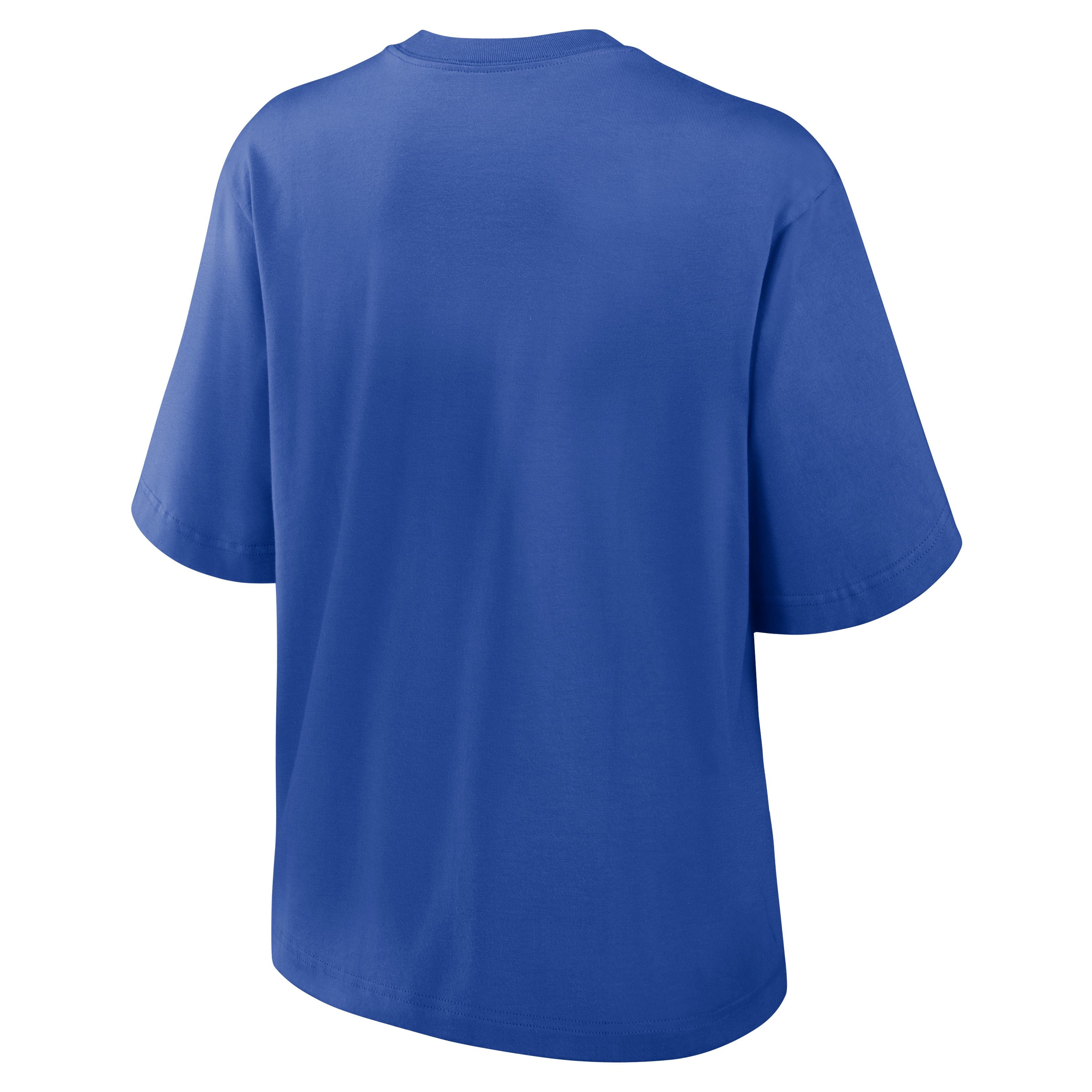 T-shirt Nike Lockup Boxy Royal Los Angeles Rams pour femme