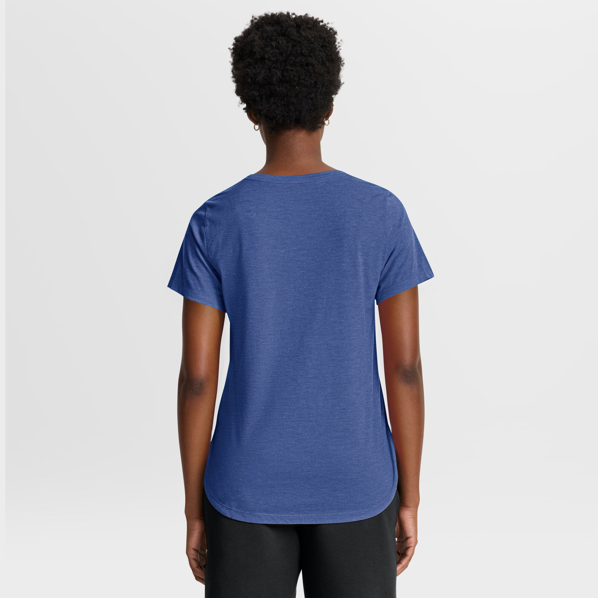 Women's Nike Royal Los Angeles Rams Primetime Tri-Blend T-Shirt