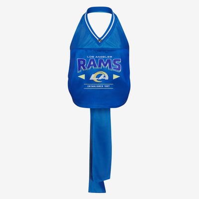 Los Angeles Rams Off Season Women's Jersey Halter Top - Royal