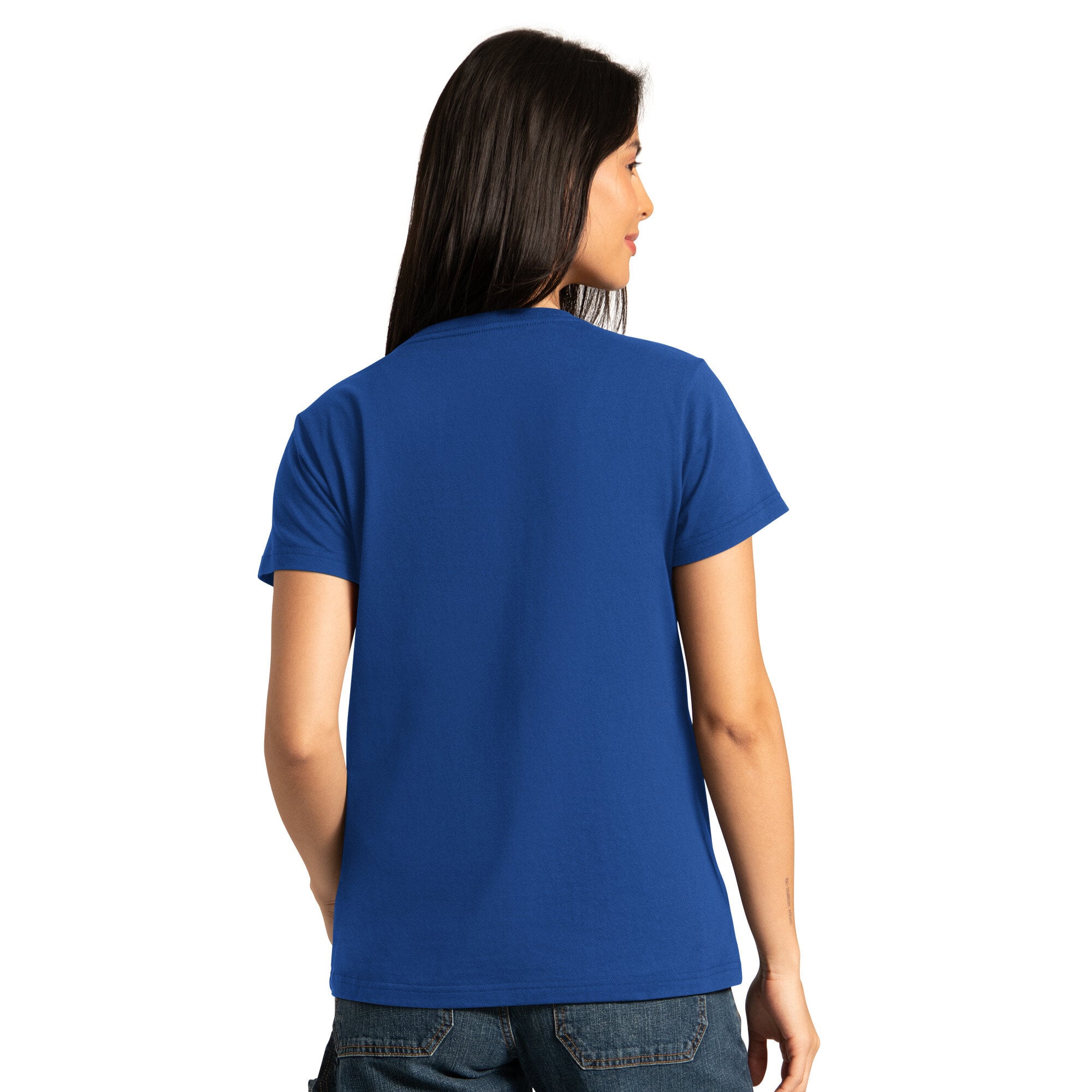 Pack de t-shirts à manches courtes et longues Starter Royal/Ash pour femmes, Los Angeles Rams