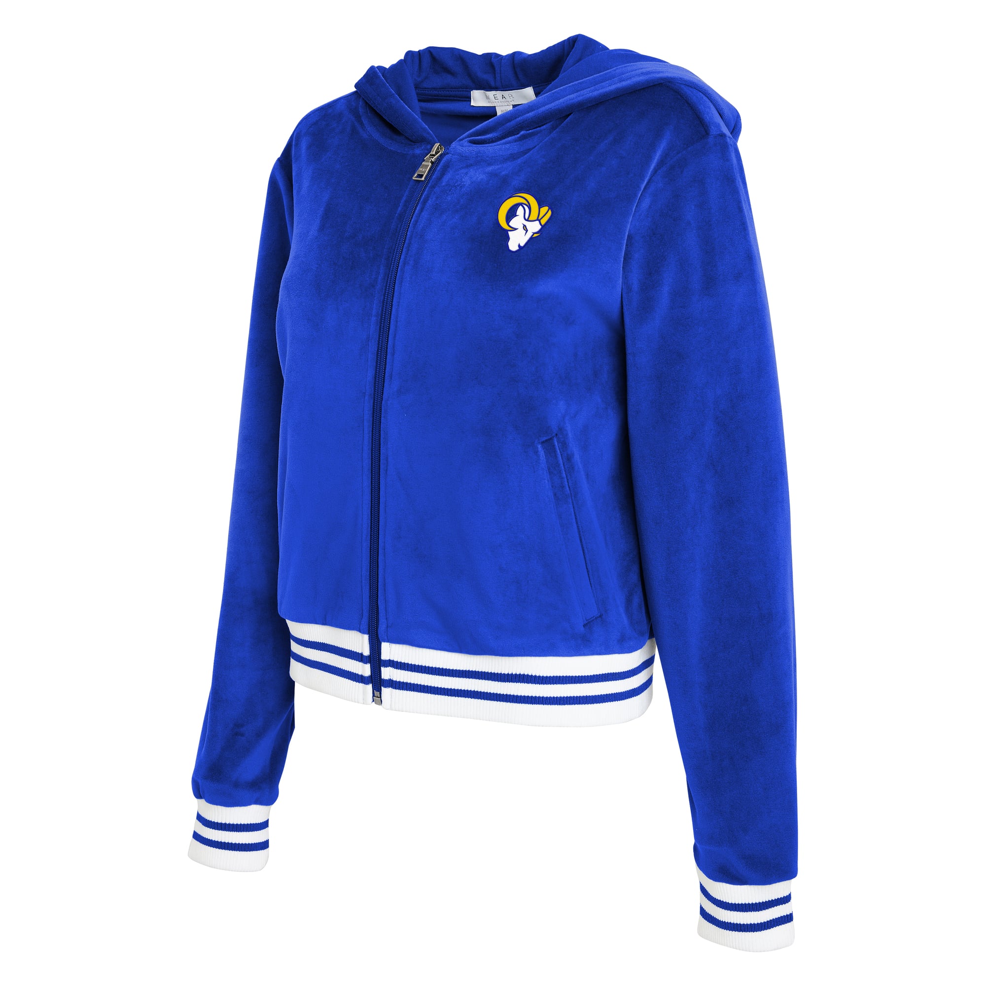 Survêtement en velours Royal Los Angeles Rams pour femmes de la marque WEAR by Erin Andrews