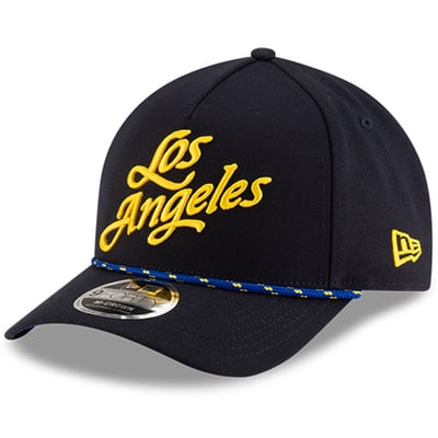  Los Angeles Rams New Era Youth Rivalries Collection 9FORTY A-Frame Adjustable Hat - Navy