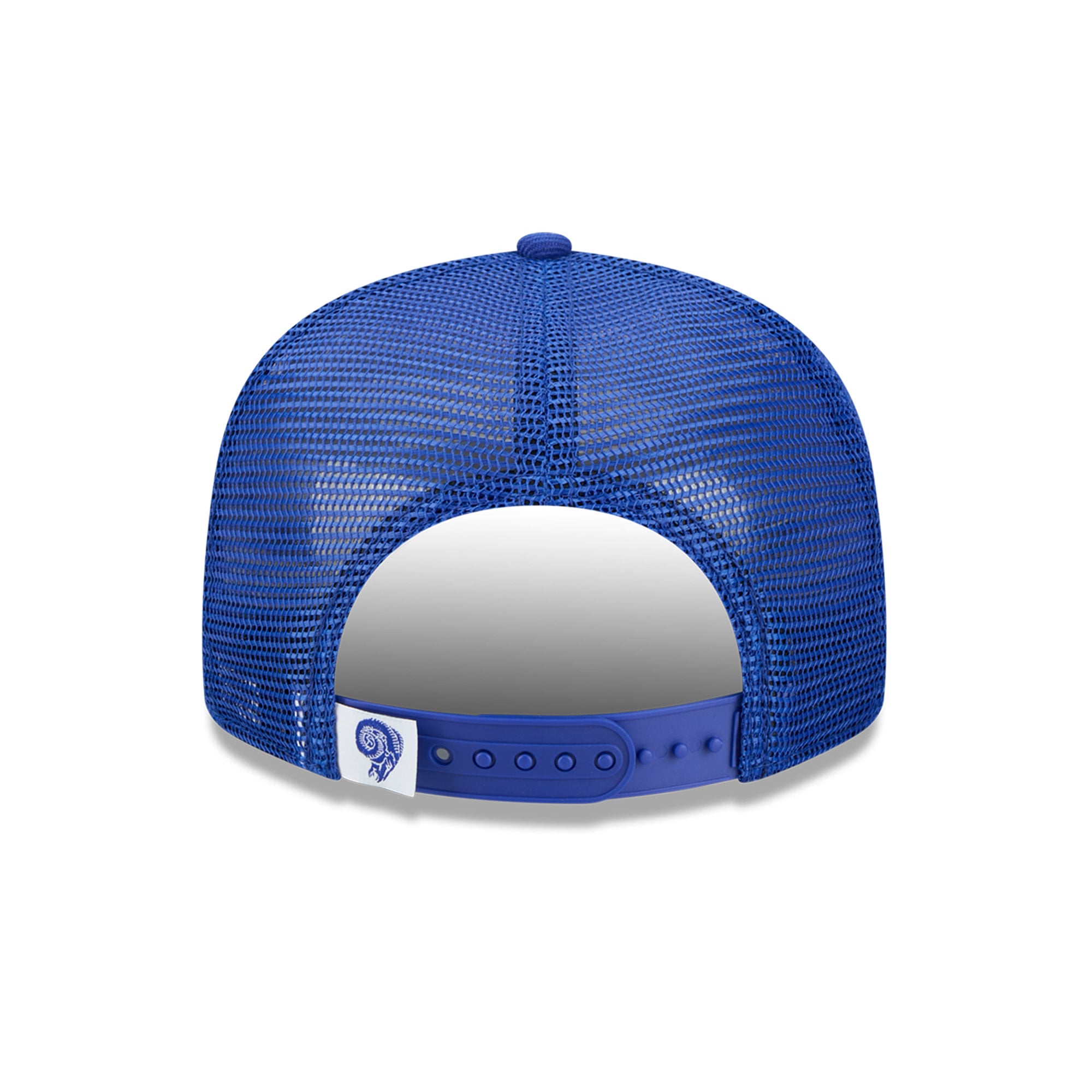 Casquette trucker rétro New Era Royal Los Angeles Rams 9FIFTY pour jeunes