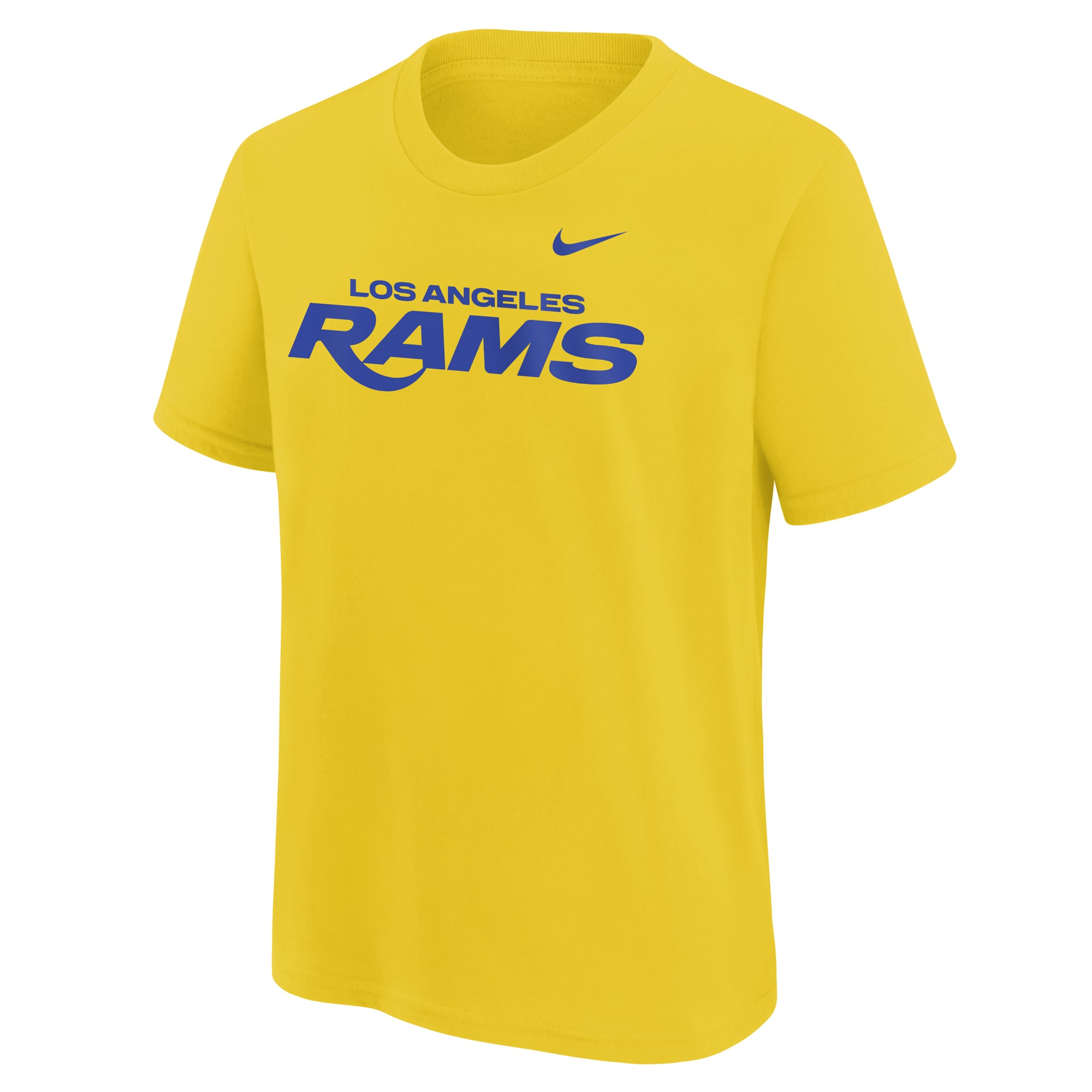 Youth Nike Gold Los Angeles Rams Wordmark T-Shirt