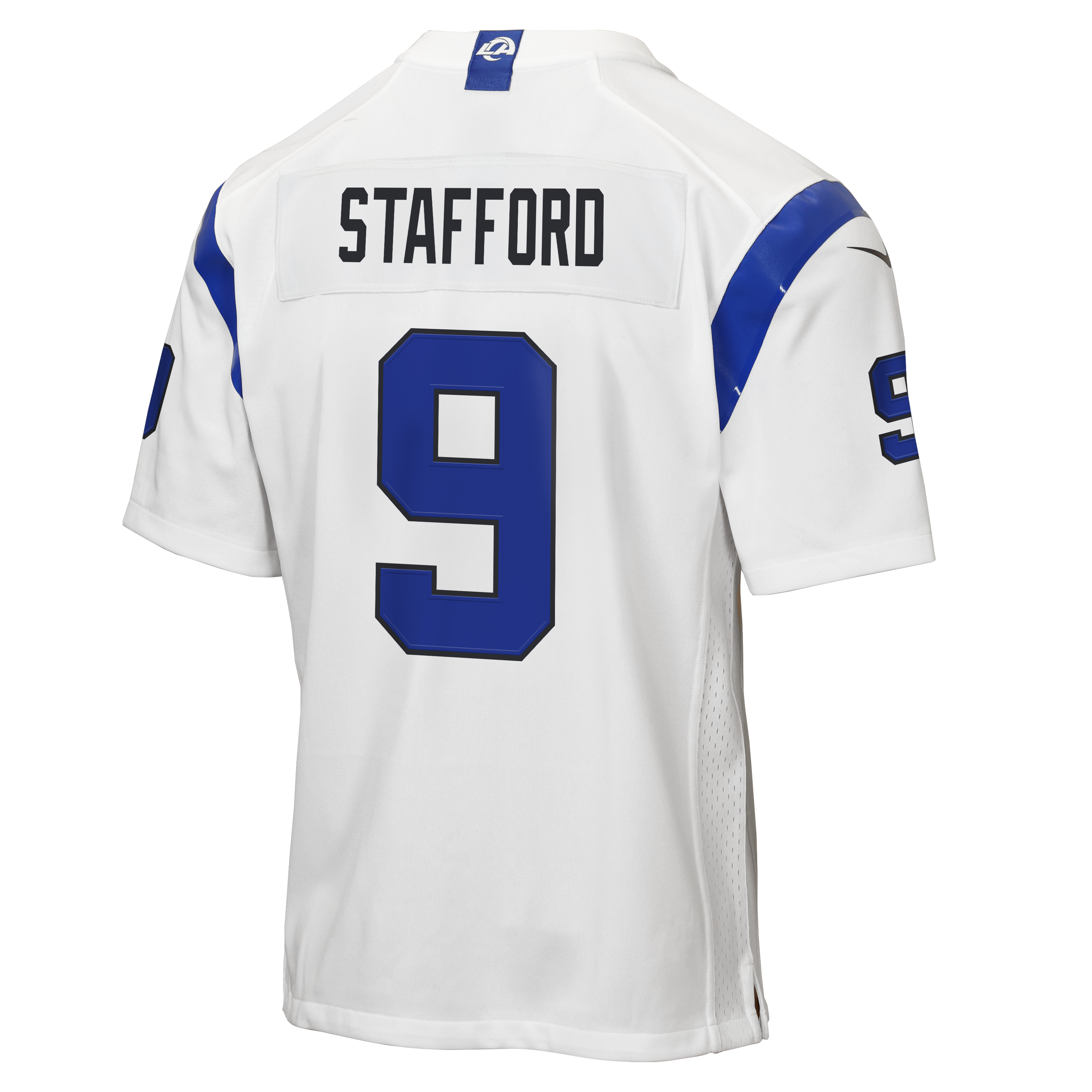 Maillot de match alternatif blanc Fearsome Matthew Stafford, Los Angeles Rams, pour jeunes, Nike, Nike.