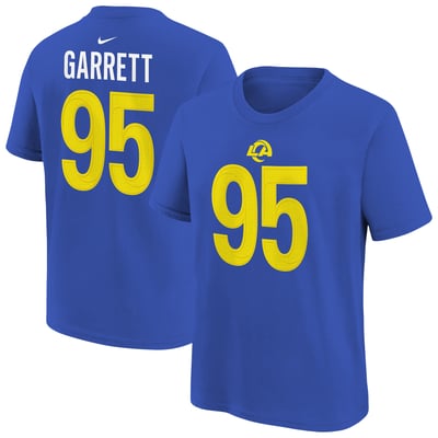 Myles Garrett Los Angeles Rams Nike Youth Name & Number T-Shirt - Royal