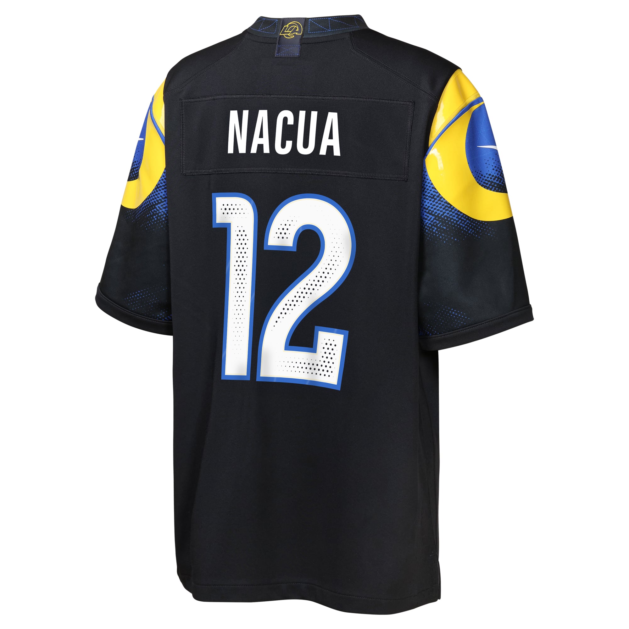 Youth Nike Puka Nacua Dark Blue Los Angeles Rams Rivalries Collection Game Jersey