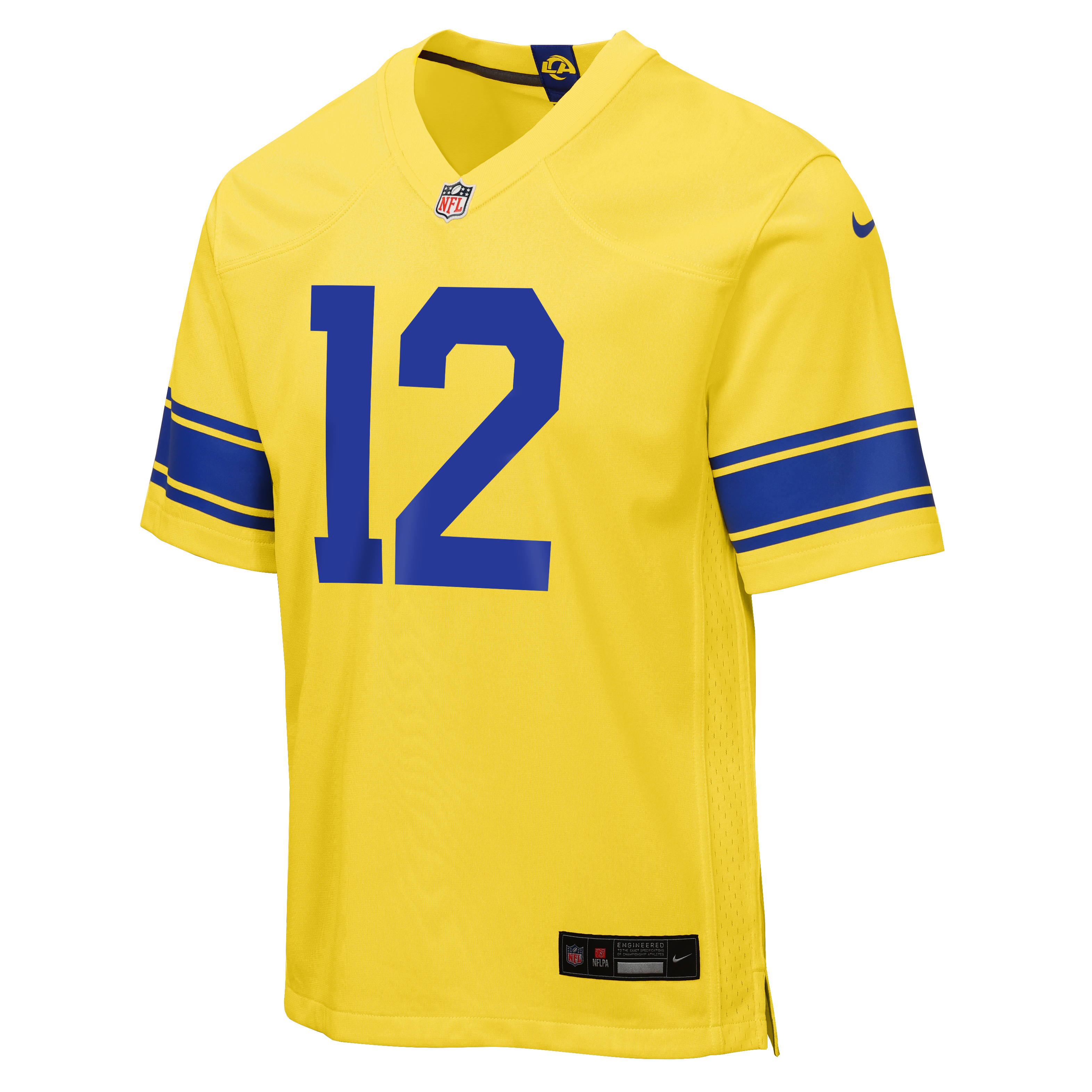 Maillot de match Nike Puka Nacua Royal des Rams Los Angeles pour jeunes