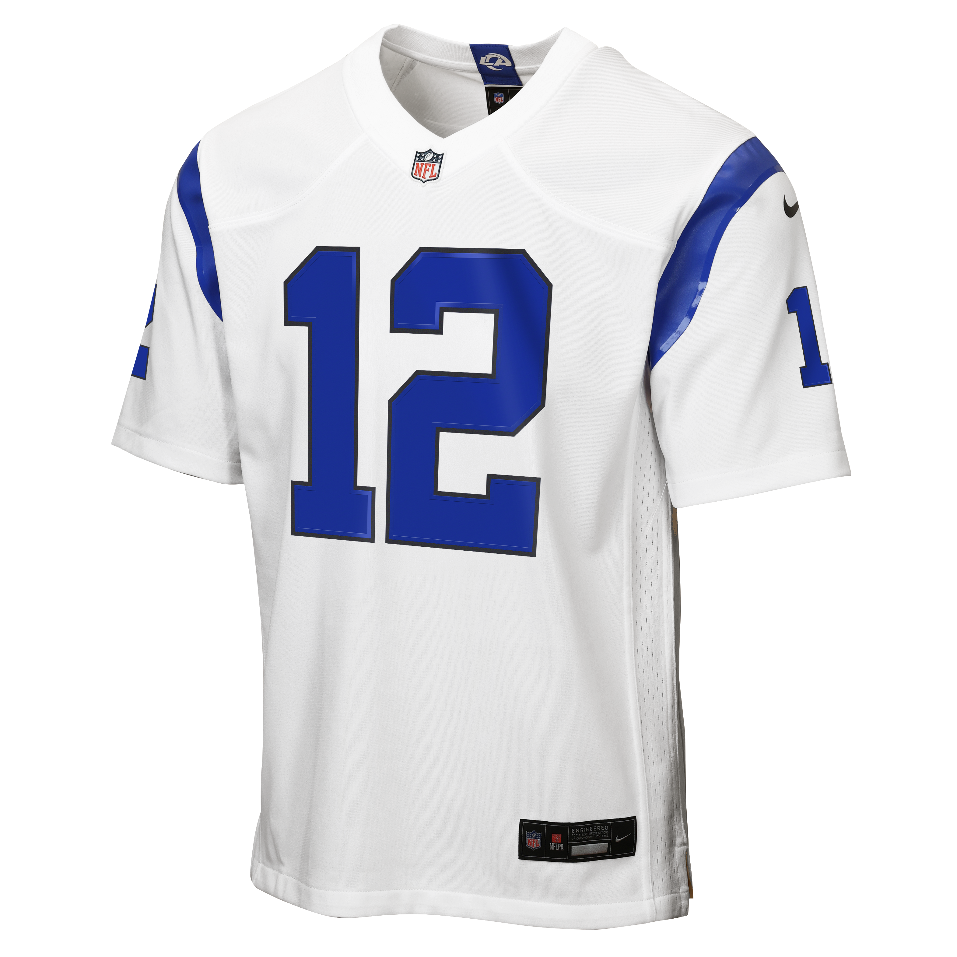 Youth Nike Puka Nacua Los Angeles Rams Fearsome White Game Jersey