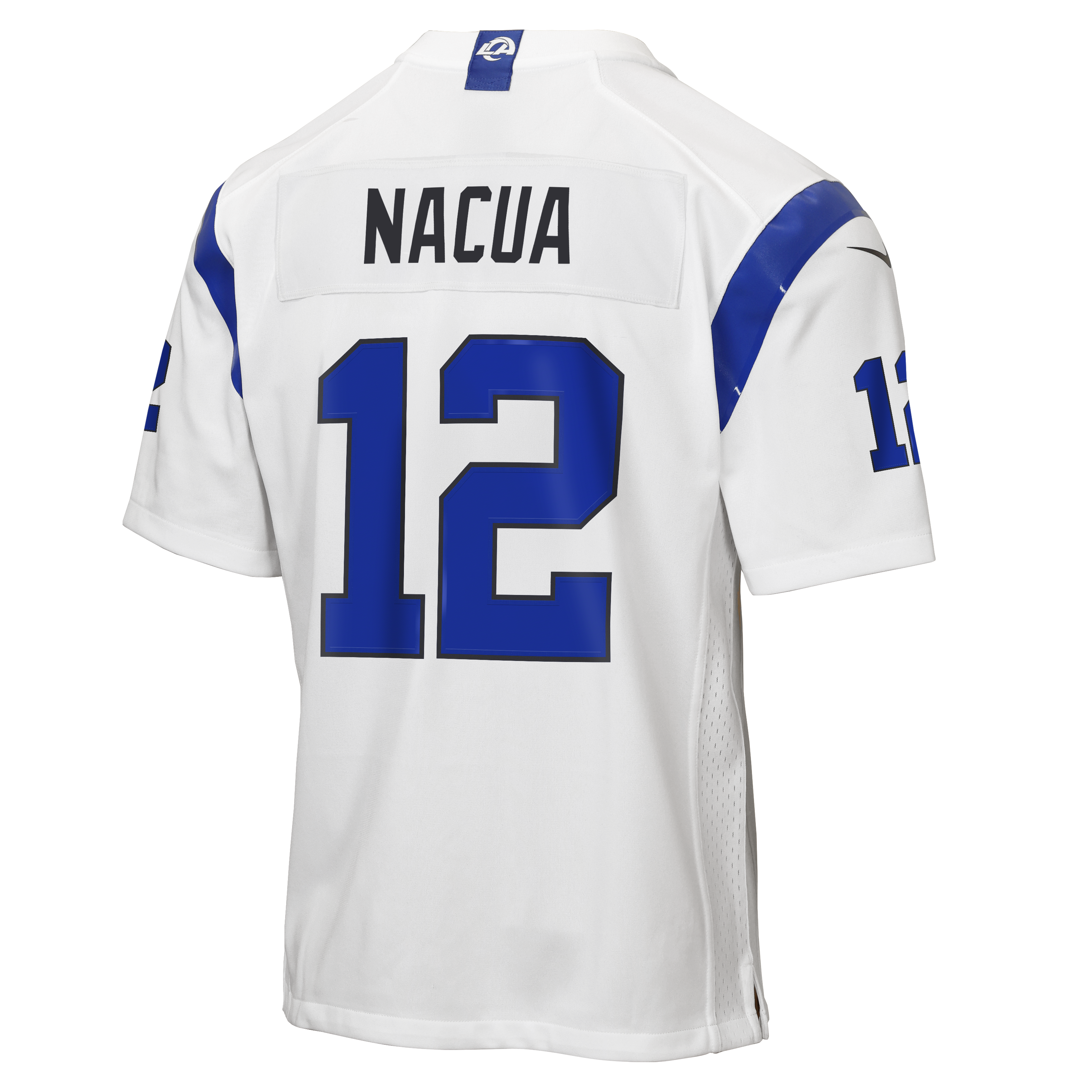 Youth Nike Puka Nacua Los Angeles Rams Fearsome White Game Jersey