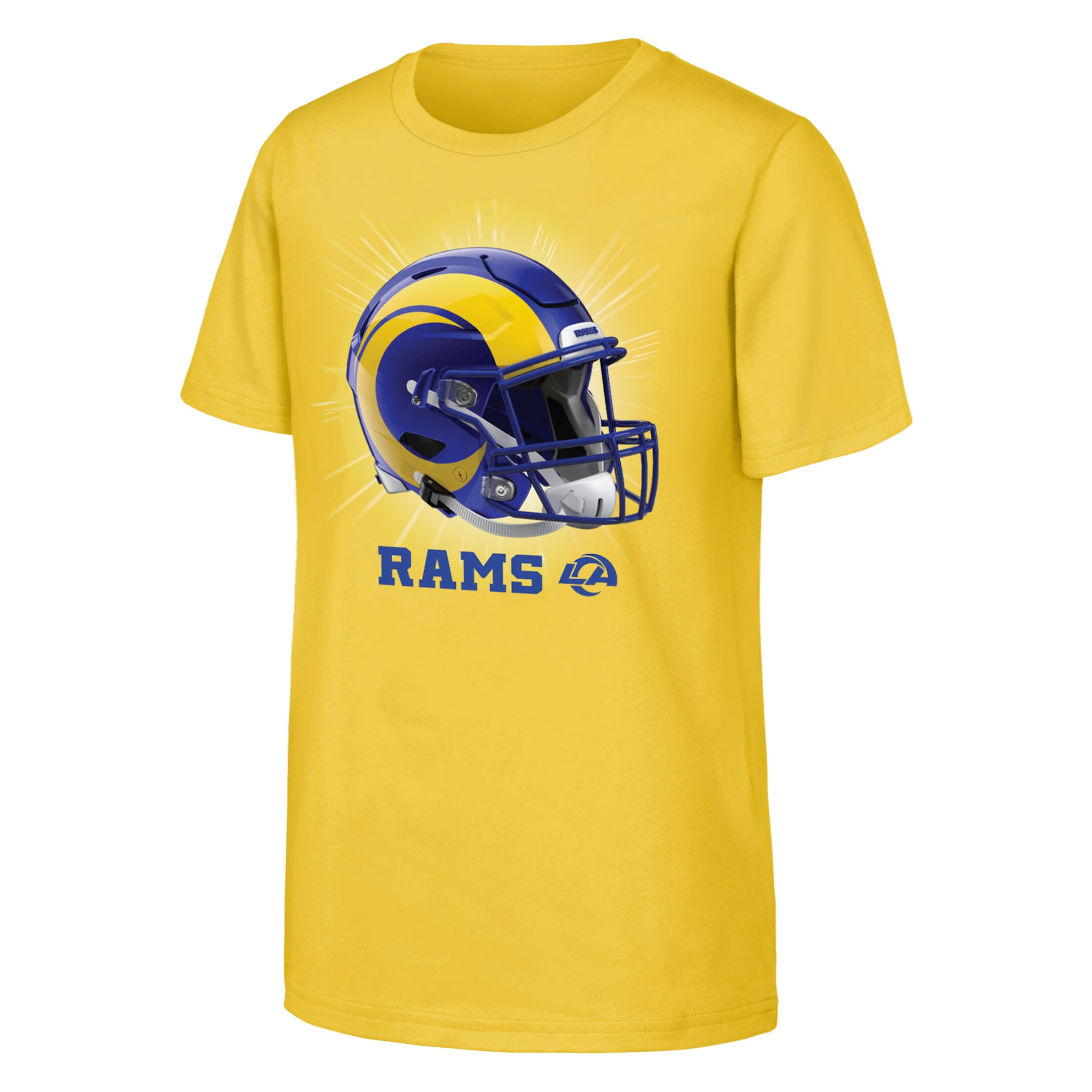 T-shirt Outerstuff Gold Youth Los Angeles Rams « Mentalité de gagnant »