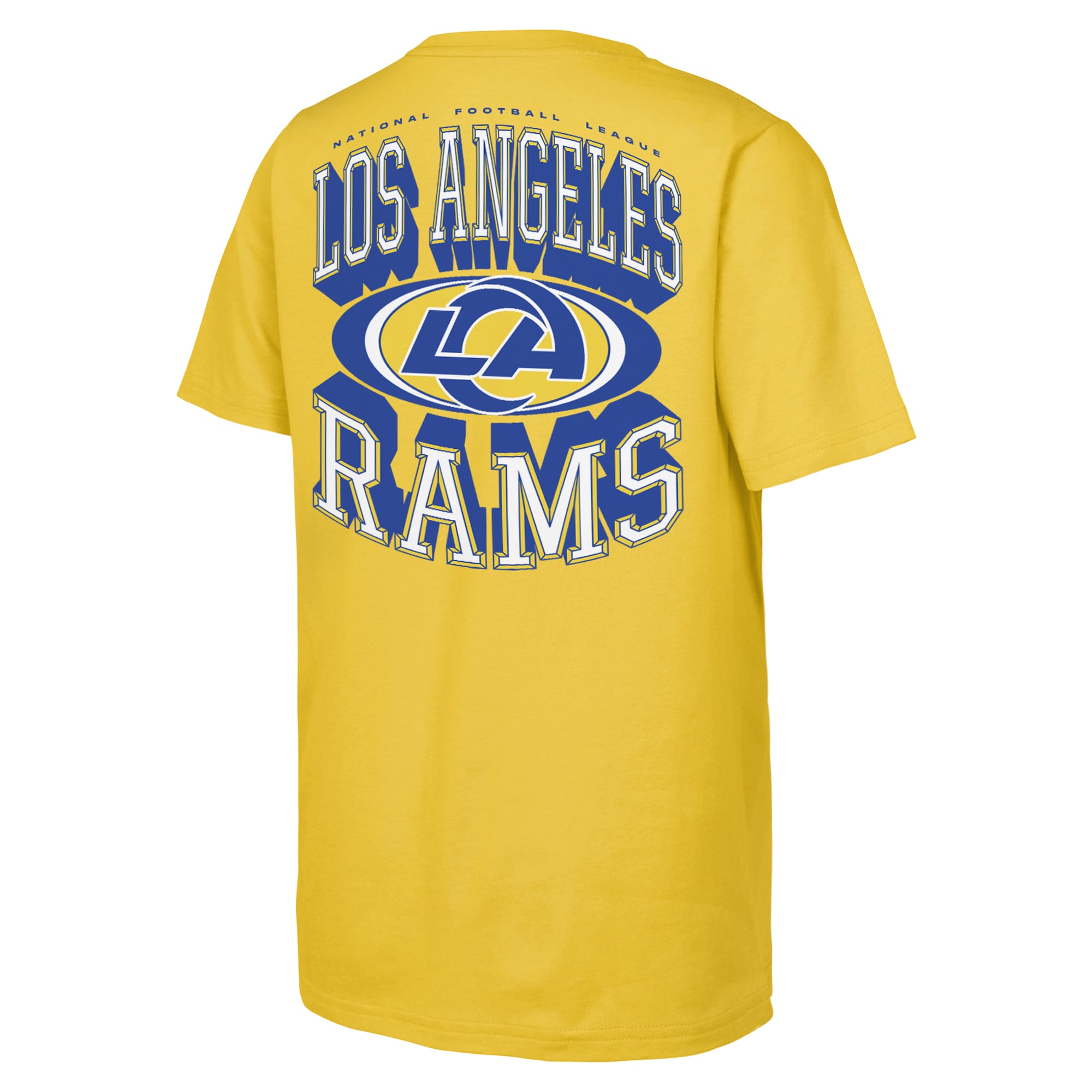 T-shirt Outerstuff Gold Youth Los Angeles Rams « Mentalité de gagnant »