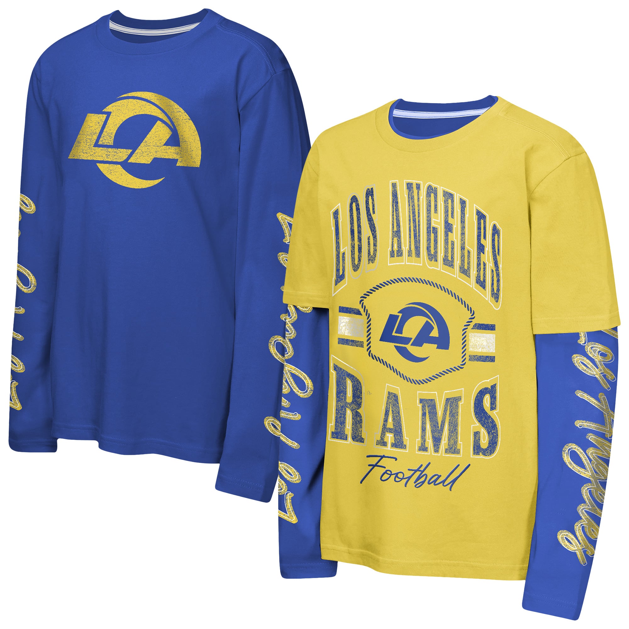Ensemble combo Youth Outerstuff Or/Royal Los Angeles Rams Motion