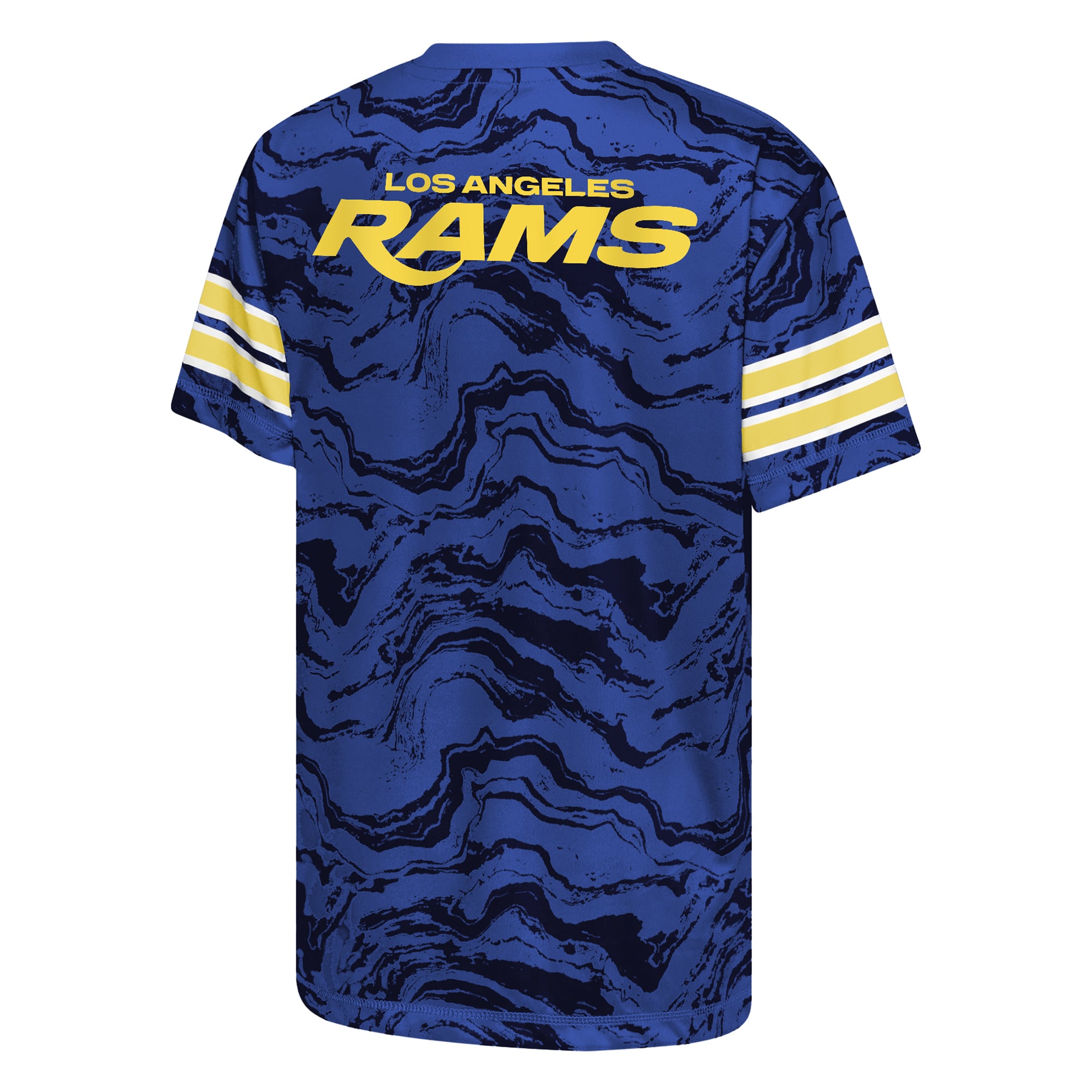T-shirt de performance Youth Outerstuff Royal Los Angeles Rams Slant Route