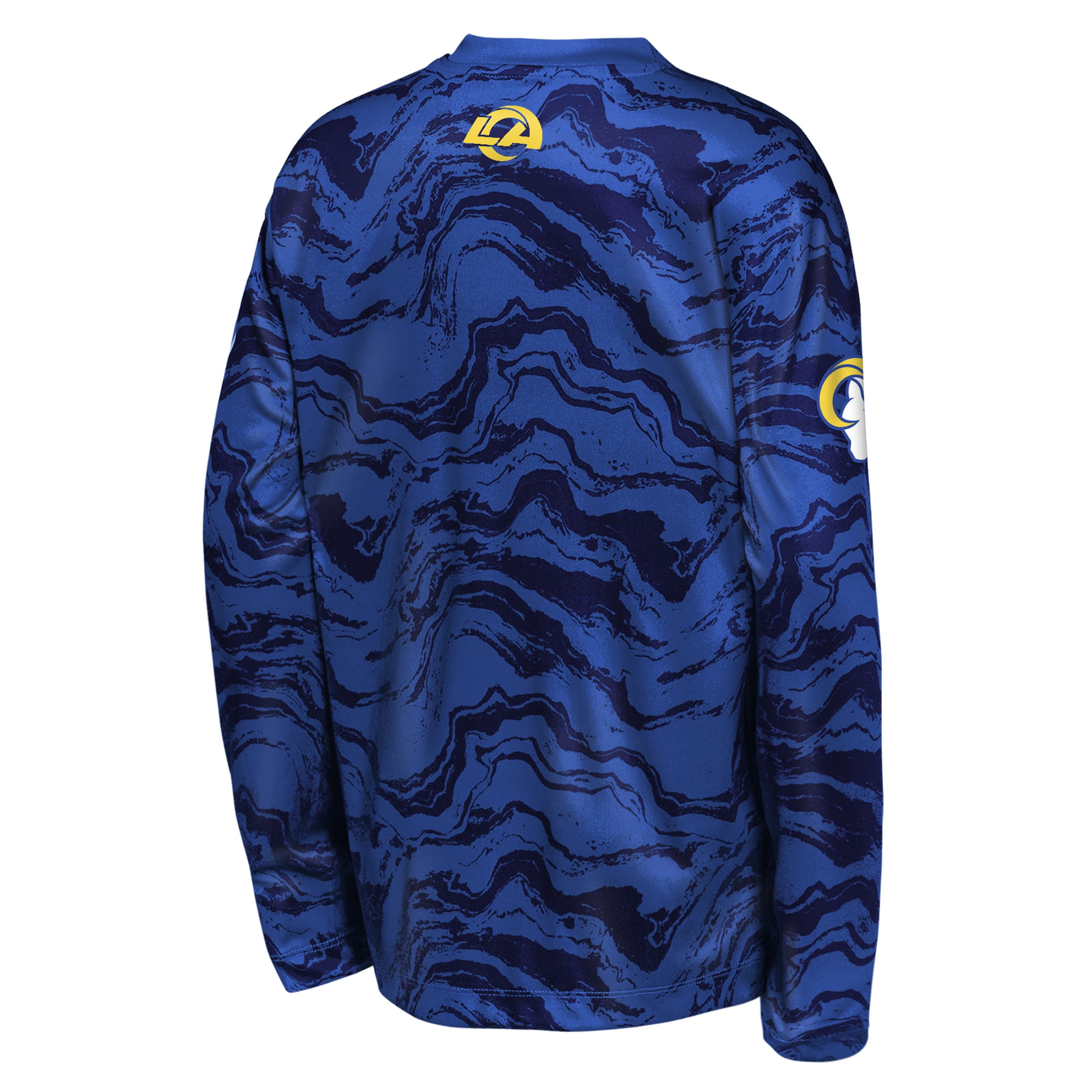 T-shirt à manches longues Youth Outerstuff Royal Los Angeles Rams Tailgate Performance
