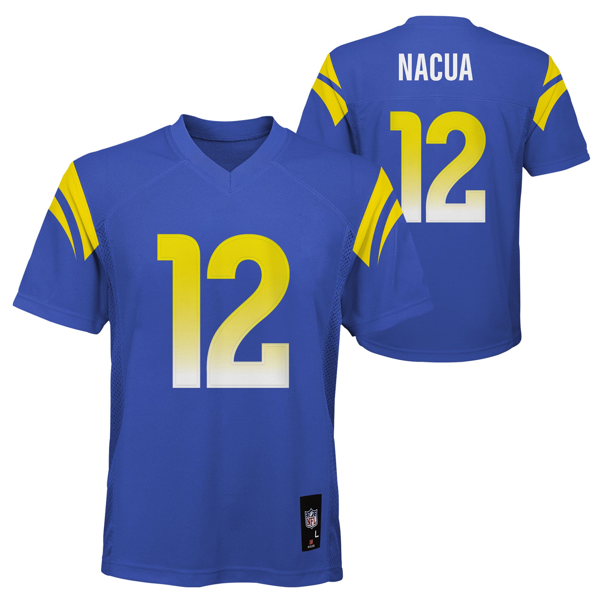 Youth Puka Nacua Royal Los Angeles Rams Replica Jersey