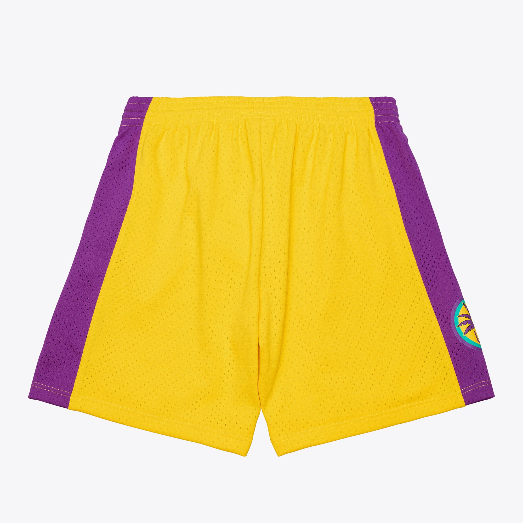 Men's Mitchell & Ness Gold Los Angeles Sparks 2001 Swingman Shorts - Court Origins