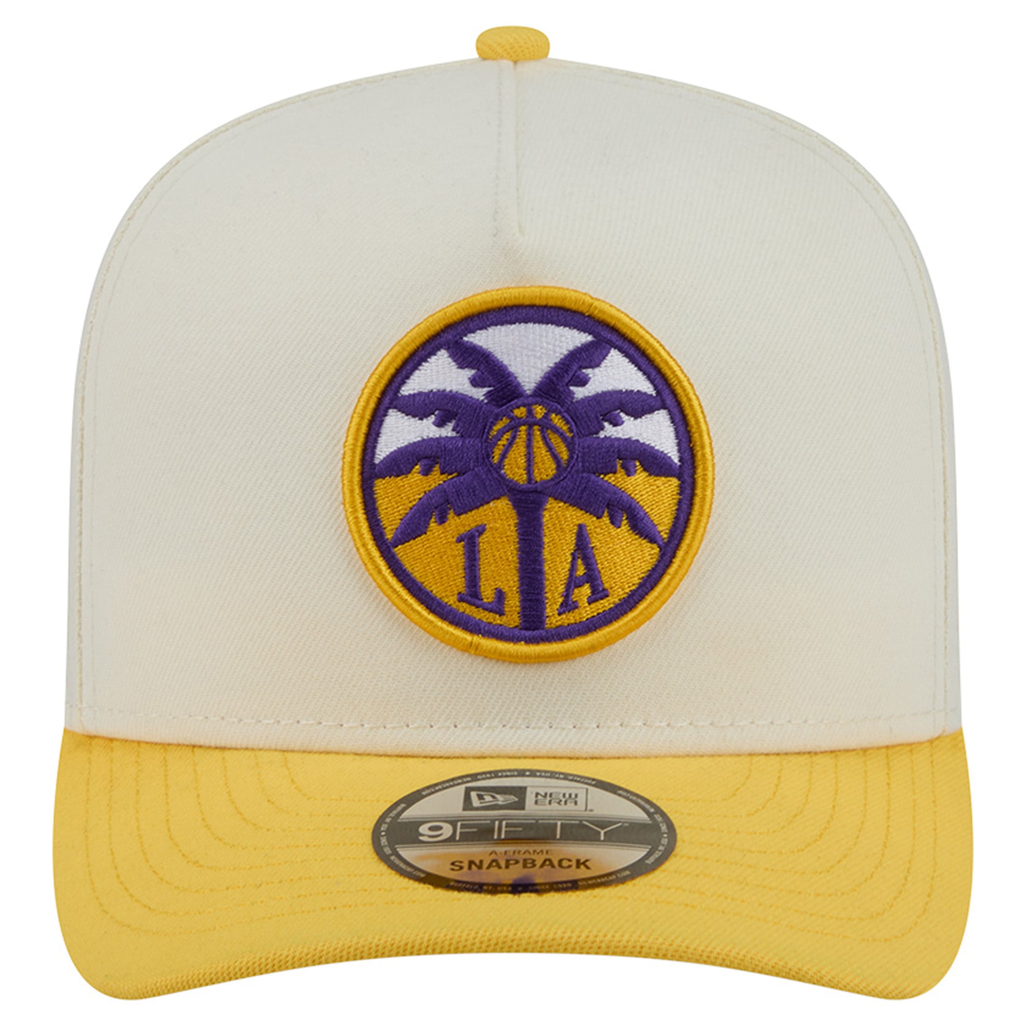 Casquette snapback New Era crème Los Angeles Sparks Wordmark 9FIFTY pour homme