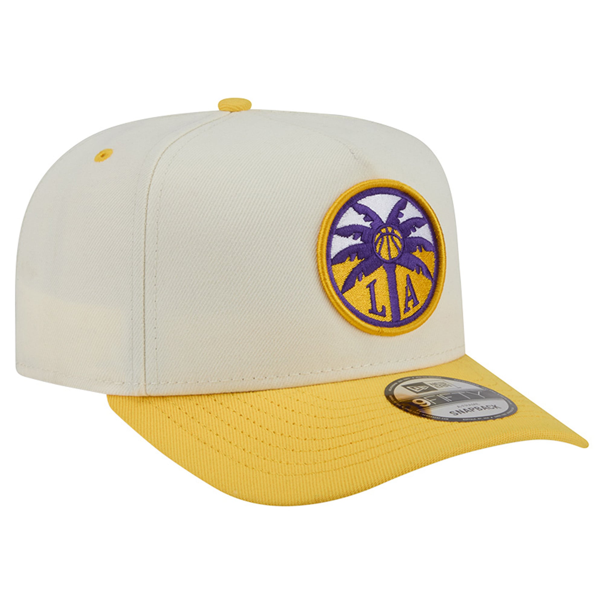 Casquette snapback New Era crème Los Angeles Sparks Wordmark 9FIFTY pour homme