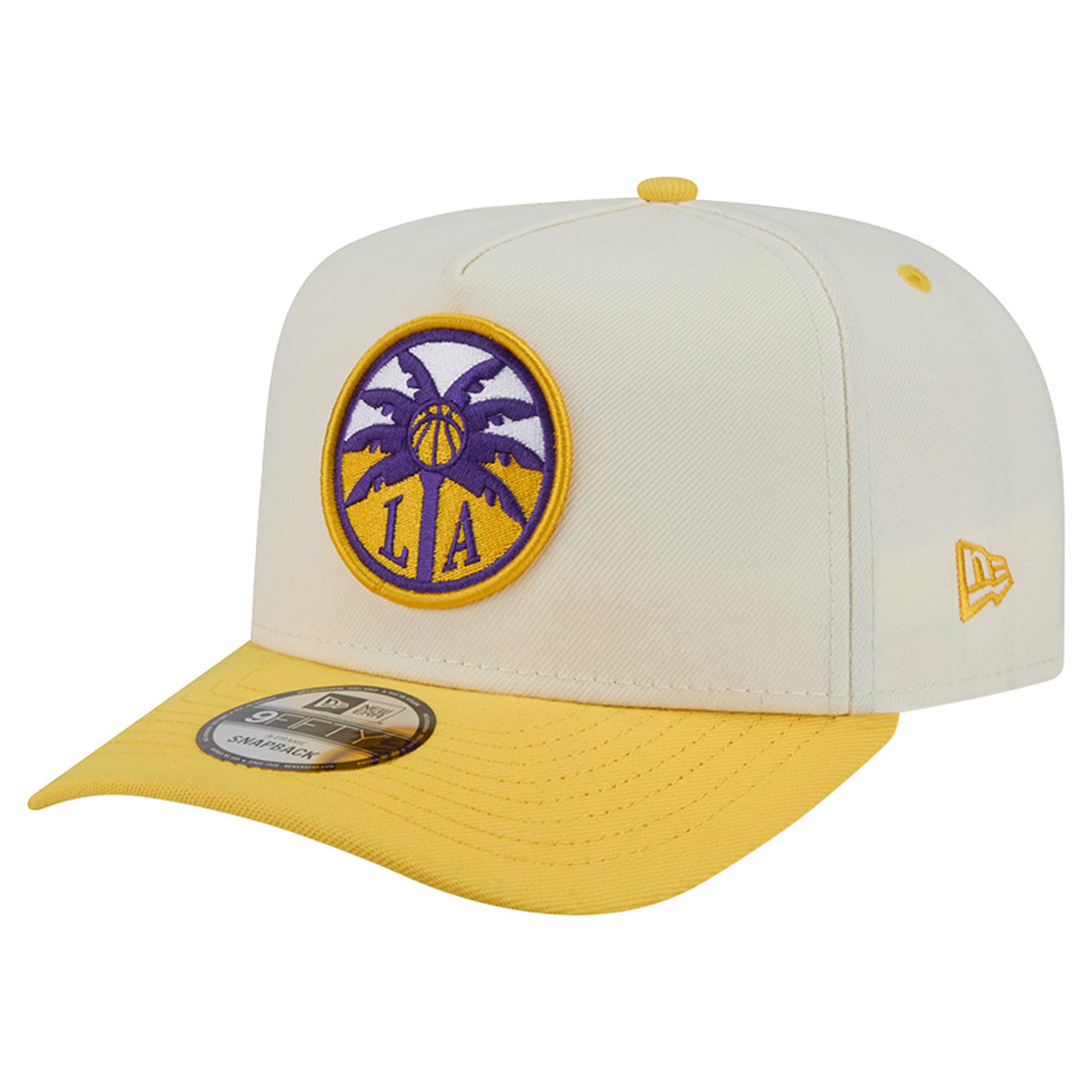 Casquette snapback New Era crème Los Angeles Sparks Wordmark 9FIFTY pour homme