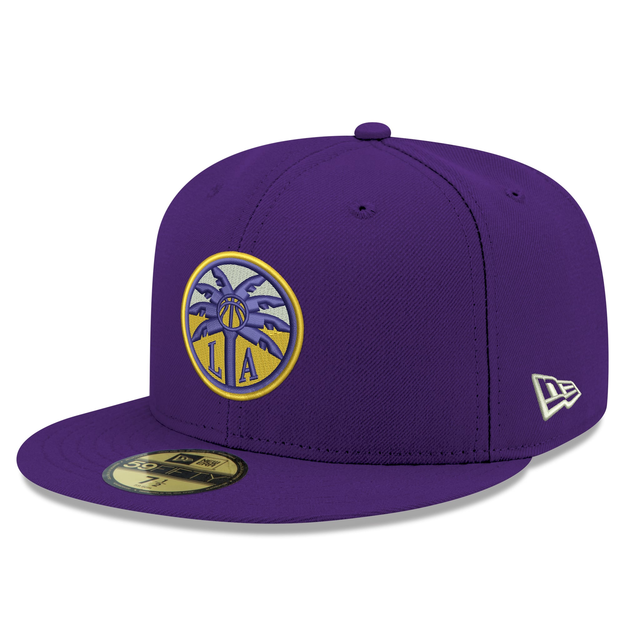 Men's New Era Purple Los Angeles Sparks Team 59FIFTY Fitted Hat