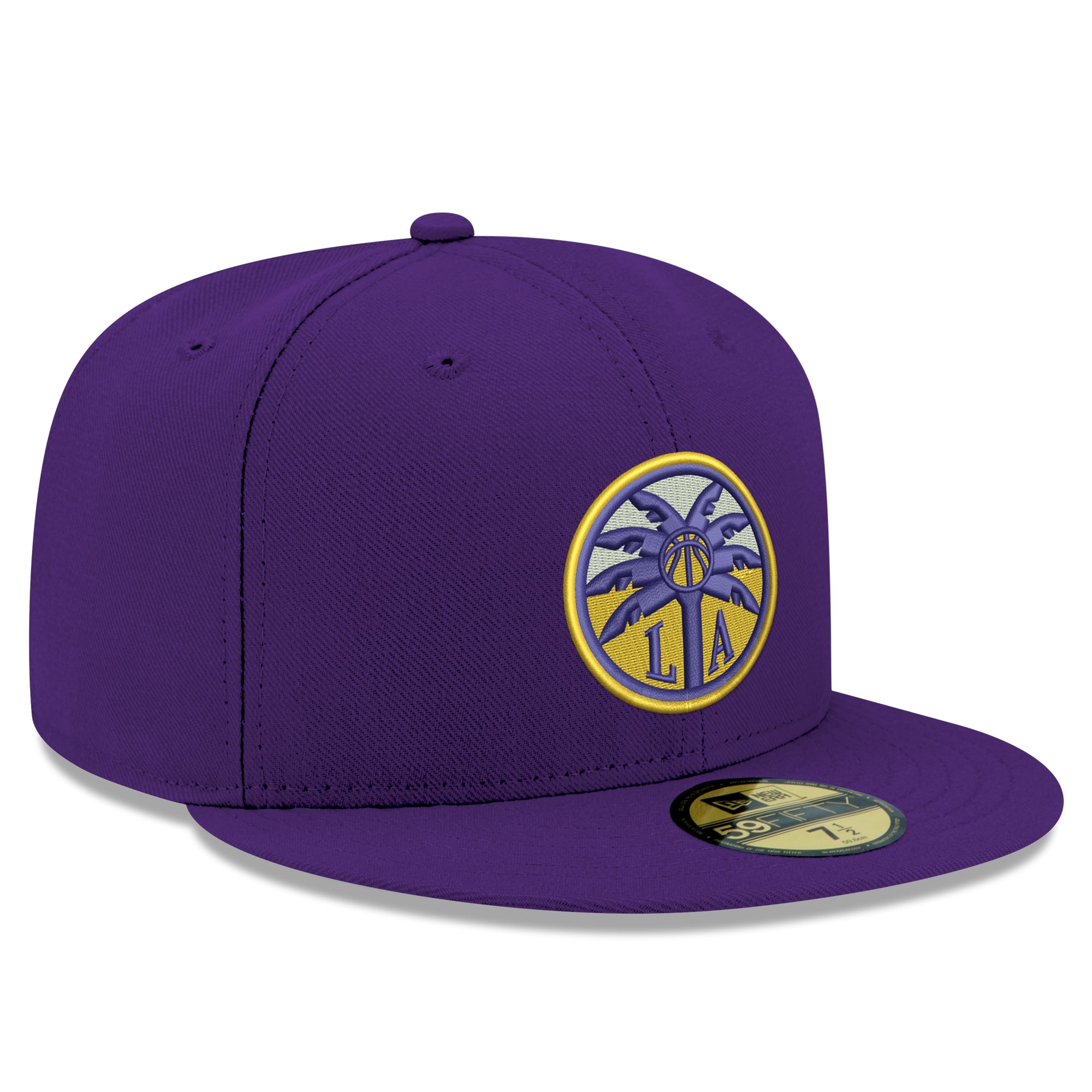 Men's New Era Purple Los Angeles Sparks Team 59FIFTY Fitted Hat