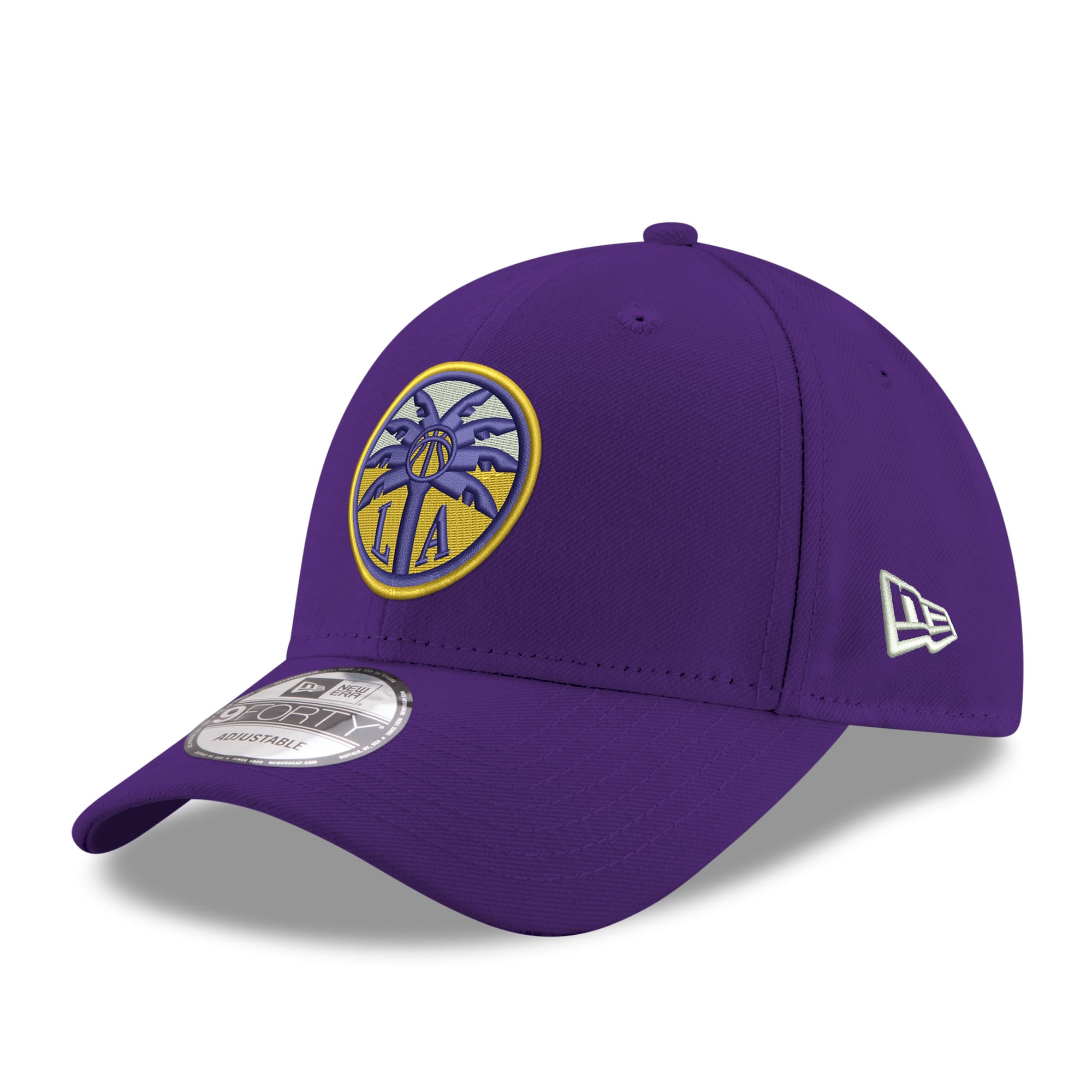 Casquette ajustable New Era violette Los Angeles Sparks Team 9FORTY pour homme