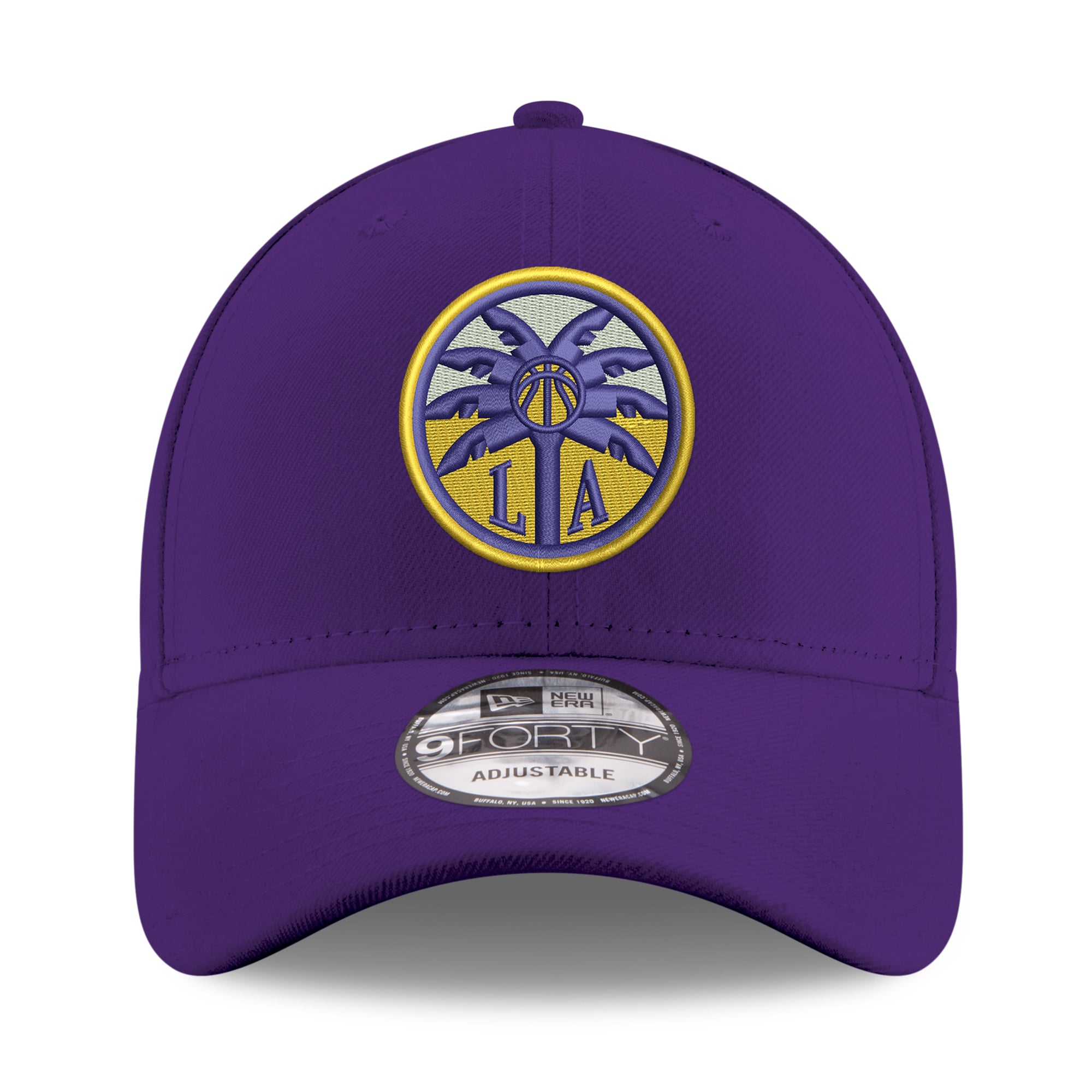 Casquette ajustable New Era violette Los Angeles Sparks Team 9FORTY pour homme