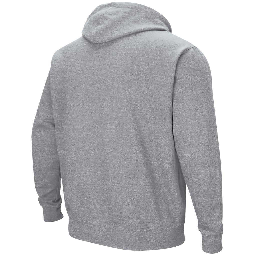 Louisiana Tech Bulldogs Colosseum Arch & Logo 3.0 Pullover Hoodie - Heather Gray