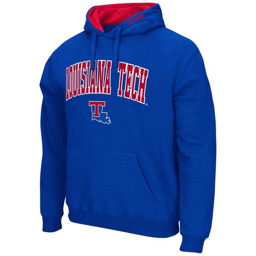 Louisiana Tech Bulldogs Colosseum Arch & Logo 3.0 Pullover Hoodie - Royal
