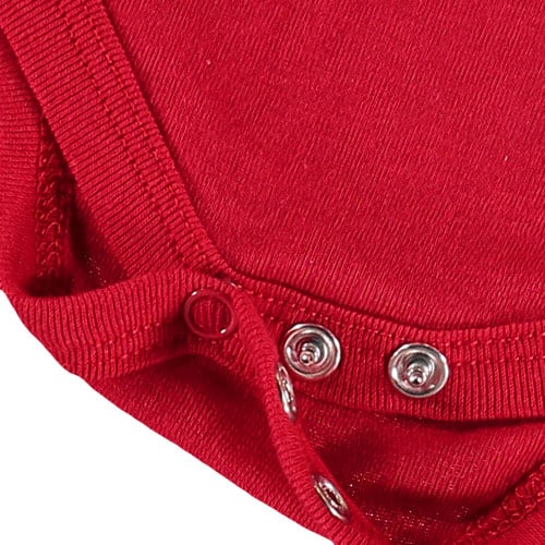 Body bébé Two Feet Ahead rouge Louisville Cardinals avec grand logo
