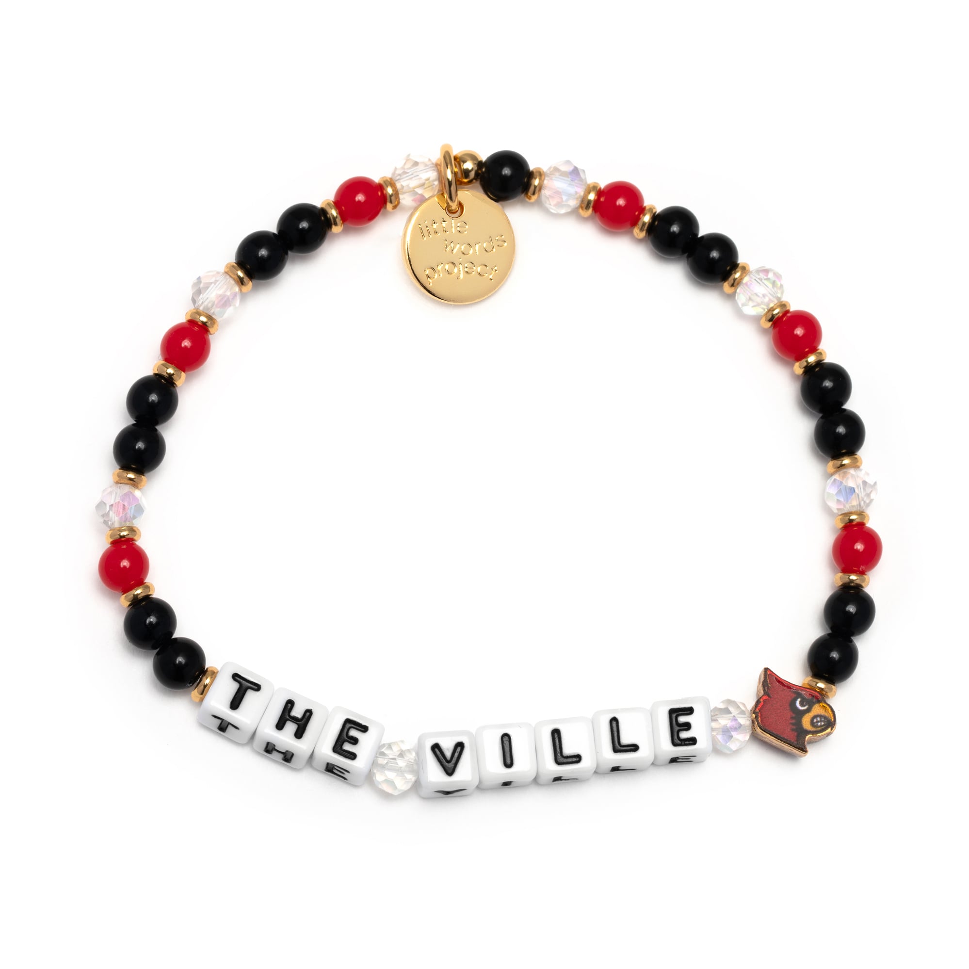 Bracelet de l'équipe des Cardinals de Louisville du projet Little Words