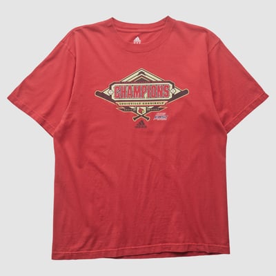 Louisville Cardinals Adidas 2009 T-shirt - Red - M by Fanatics Real Vintage