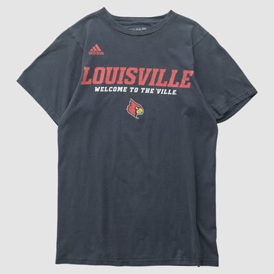 Louisville Cardinals Adidas 2010s T-shirt - Black - XS by Fanatics Real Vintage