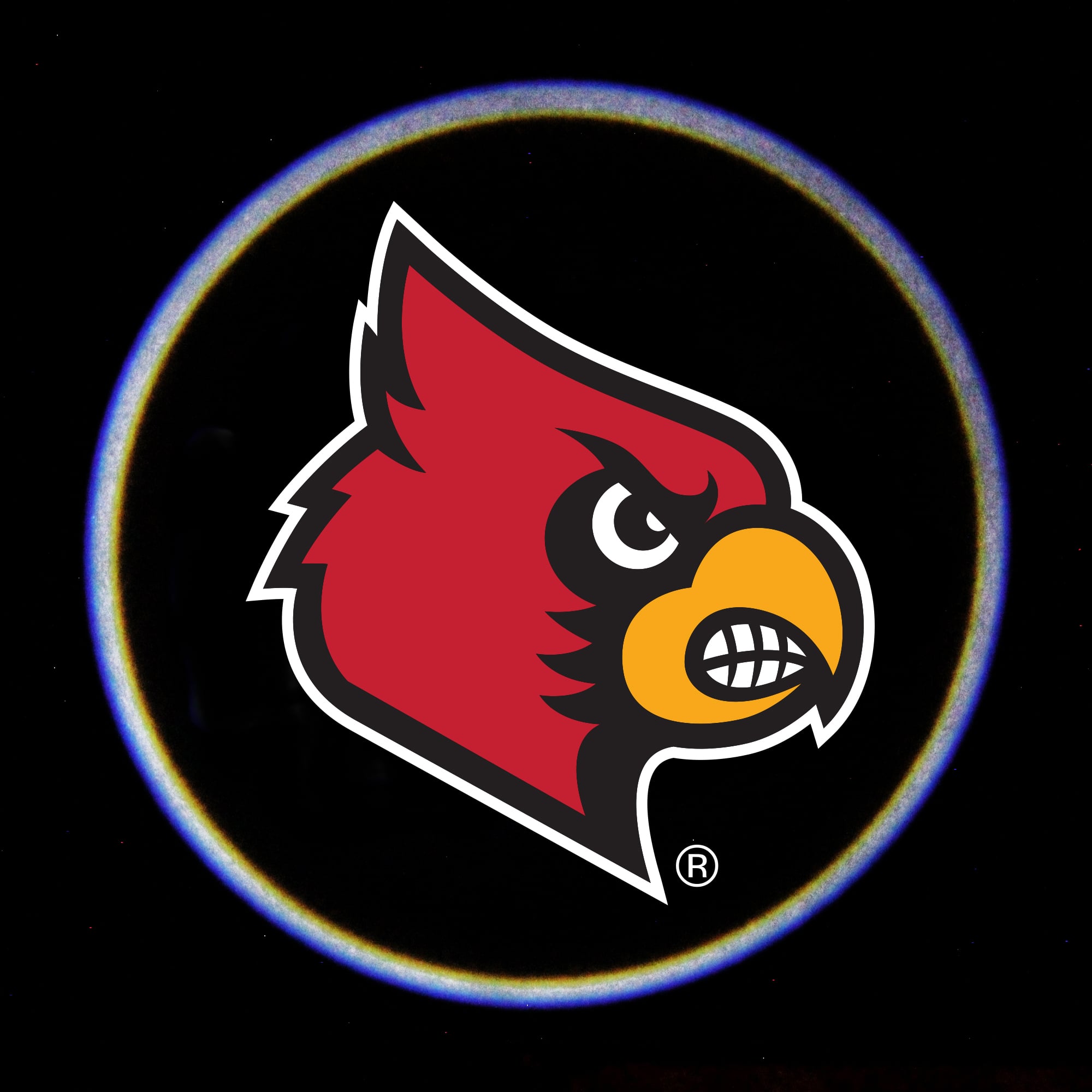 Louisville Cardinals Car Door Light