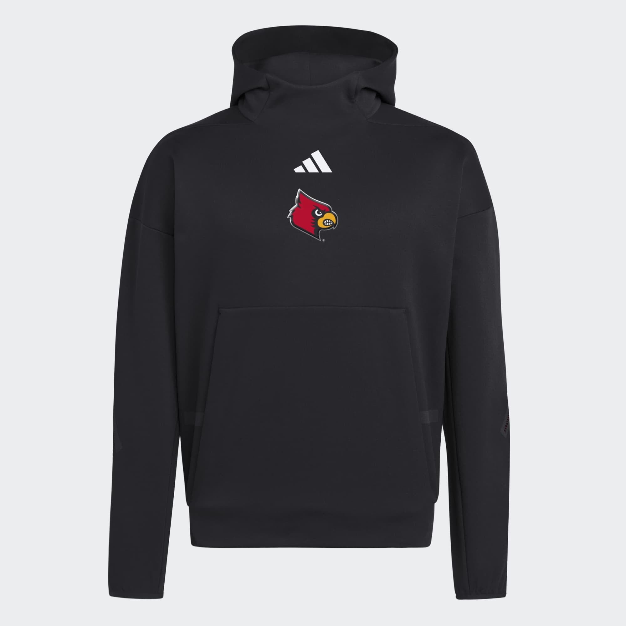 Men's adidas Black Louisville Cardinals Z.N.E Hoodie