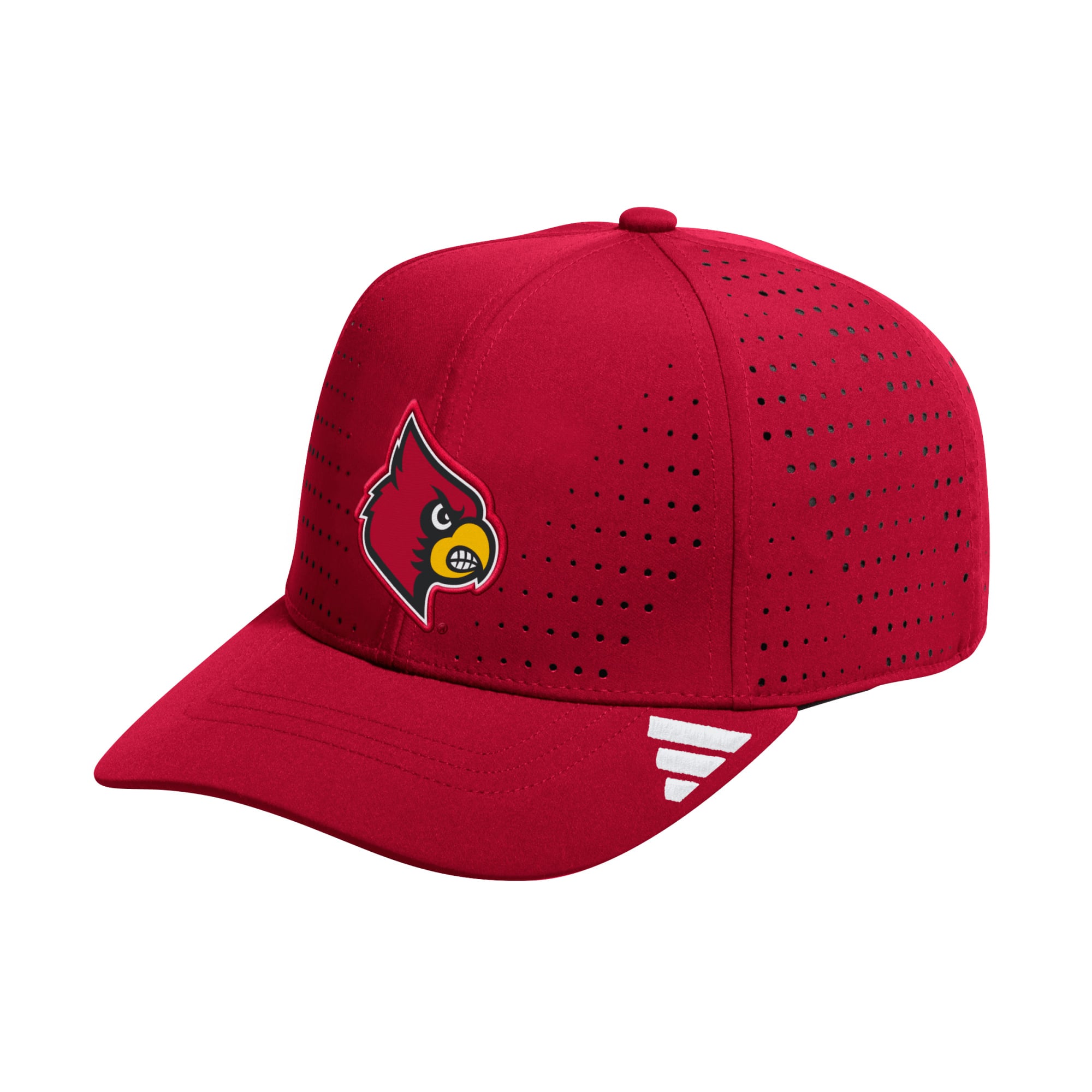 Casquette ajustable adidas rouge Louisville Cardinals pour homme
