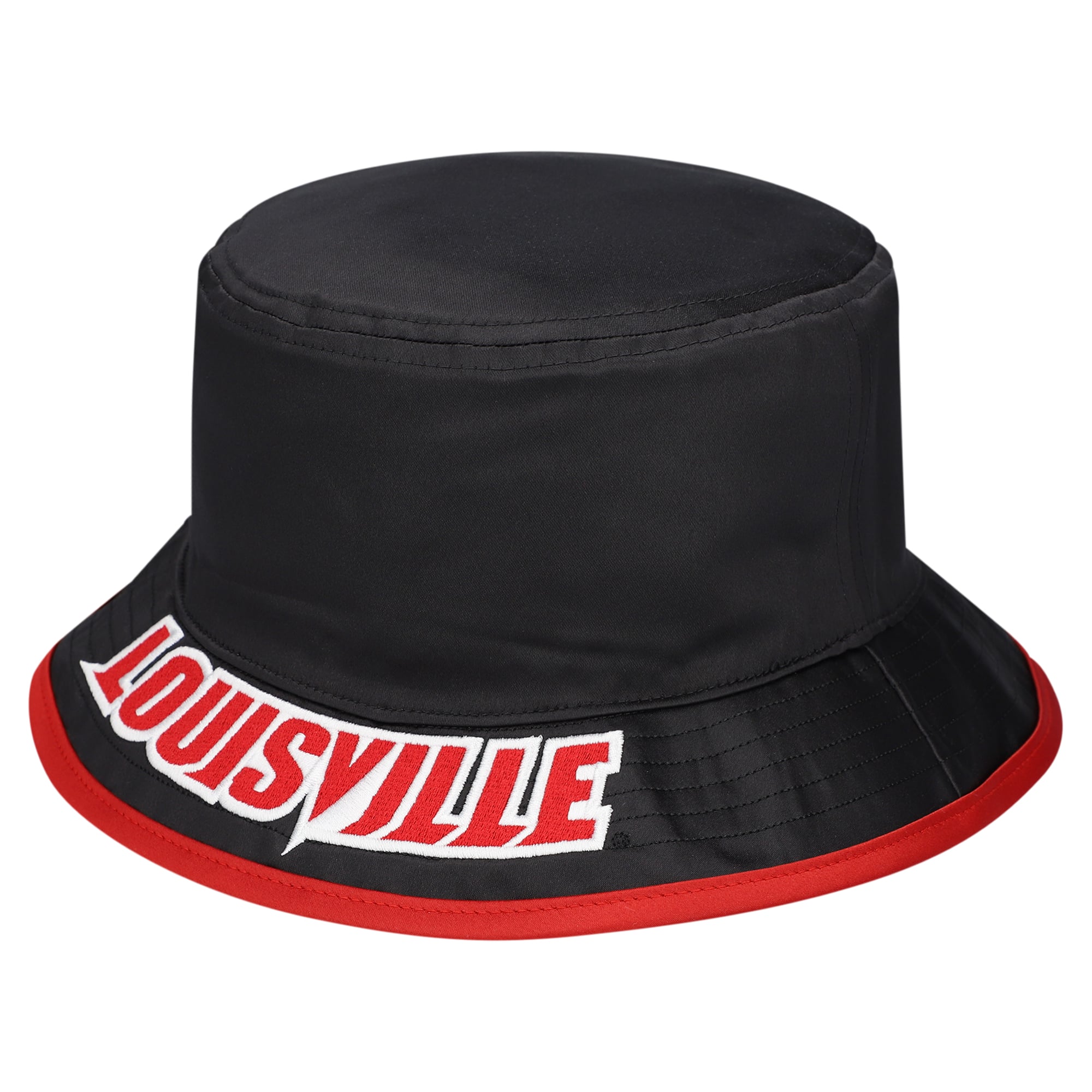 Men's adidas Red Louisville Cardinals Reversible Bucket Hat